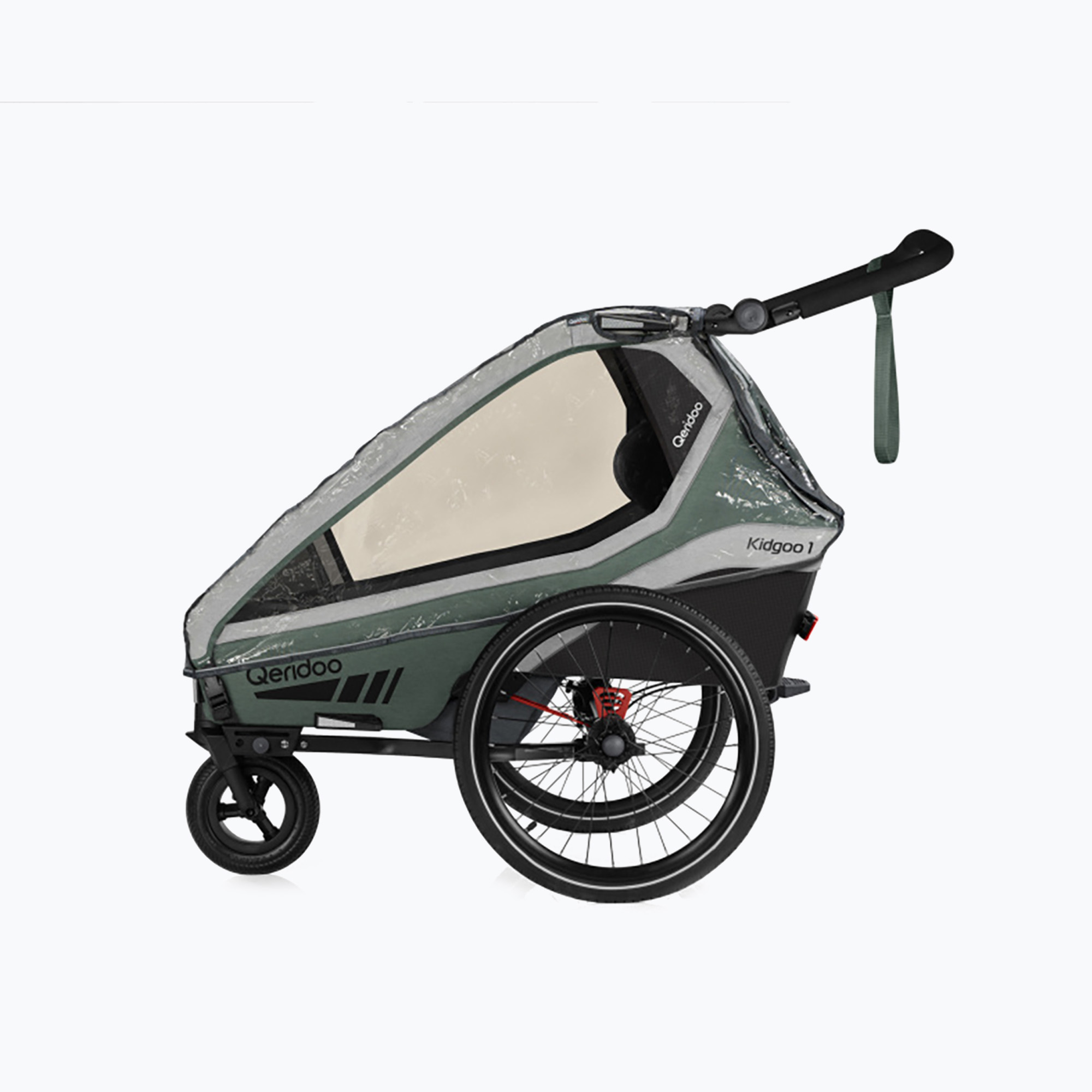 Qeridoo Pro Kidgoo 1 / Kidgoo 1 Sport дъждобран 2022 прозрачен