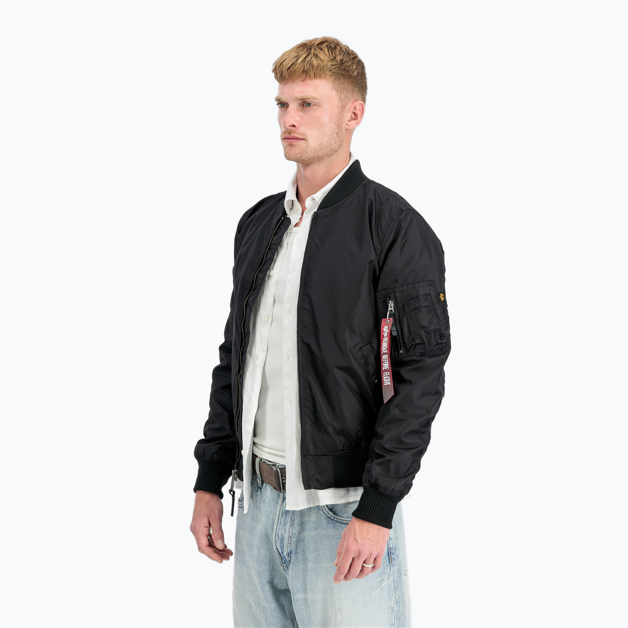 Kurtka męska Alpha Industries MA-1 TT Two Tone Bomber black 