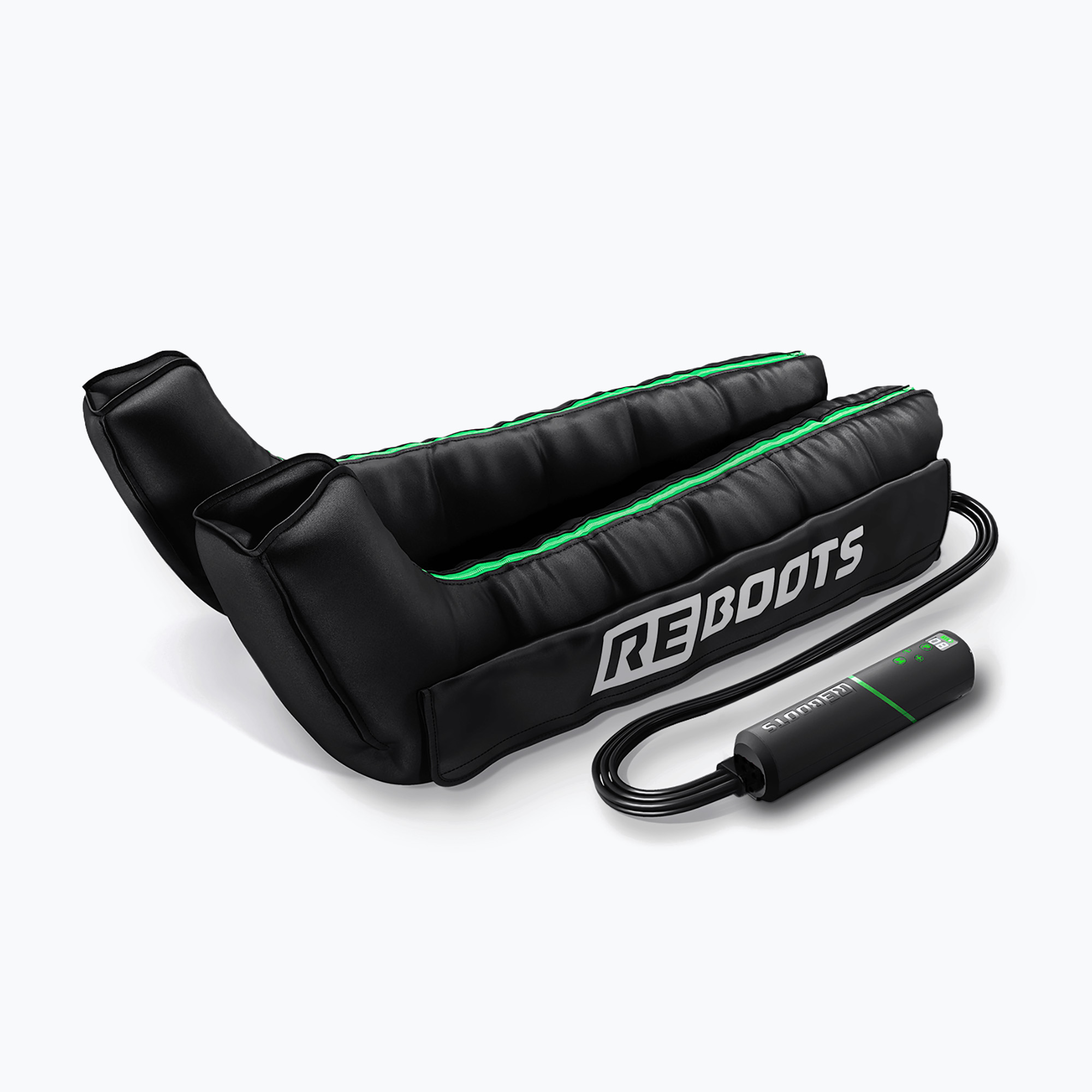 Nogawki do drenażu limfatycznego REBOOTS Go Lite black/white/green 