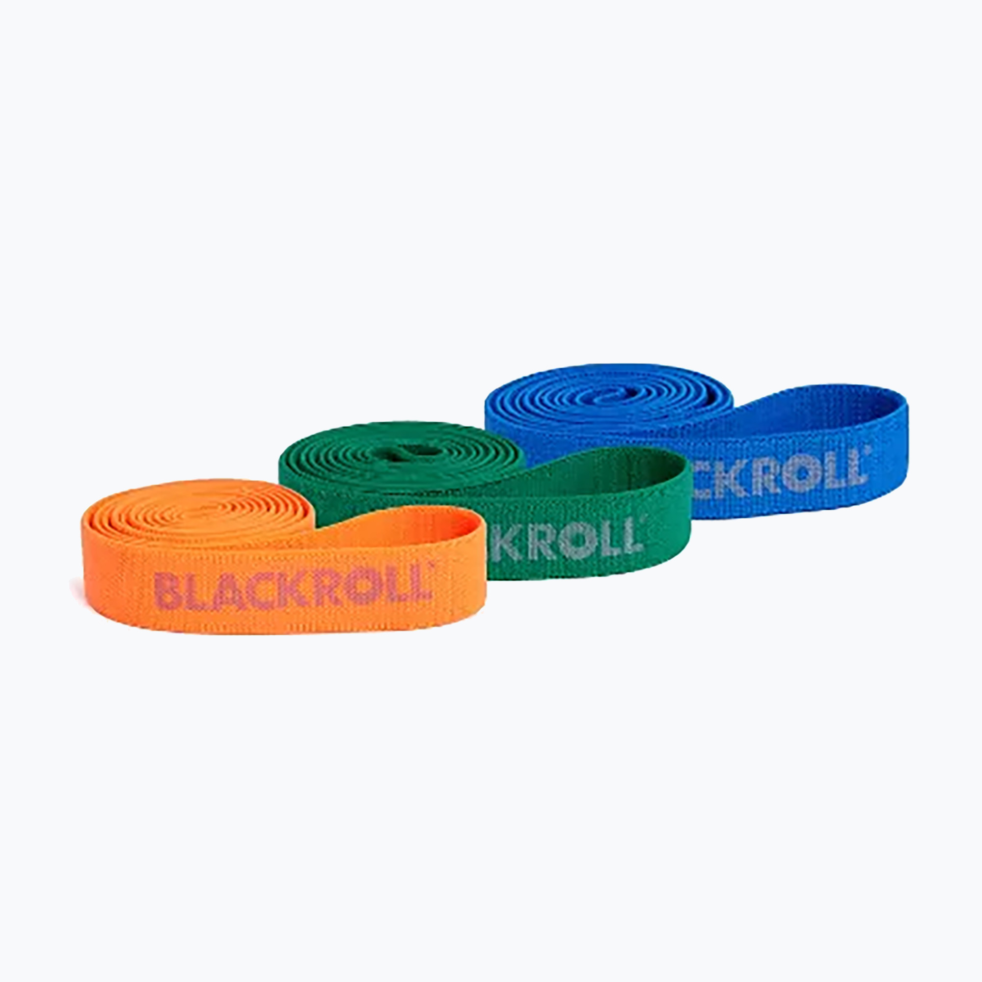 Taśmy do treningu BLACKROLL Super Band orange/green/blue