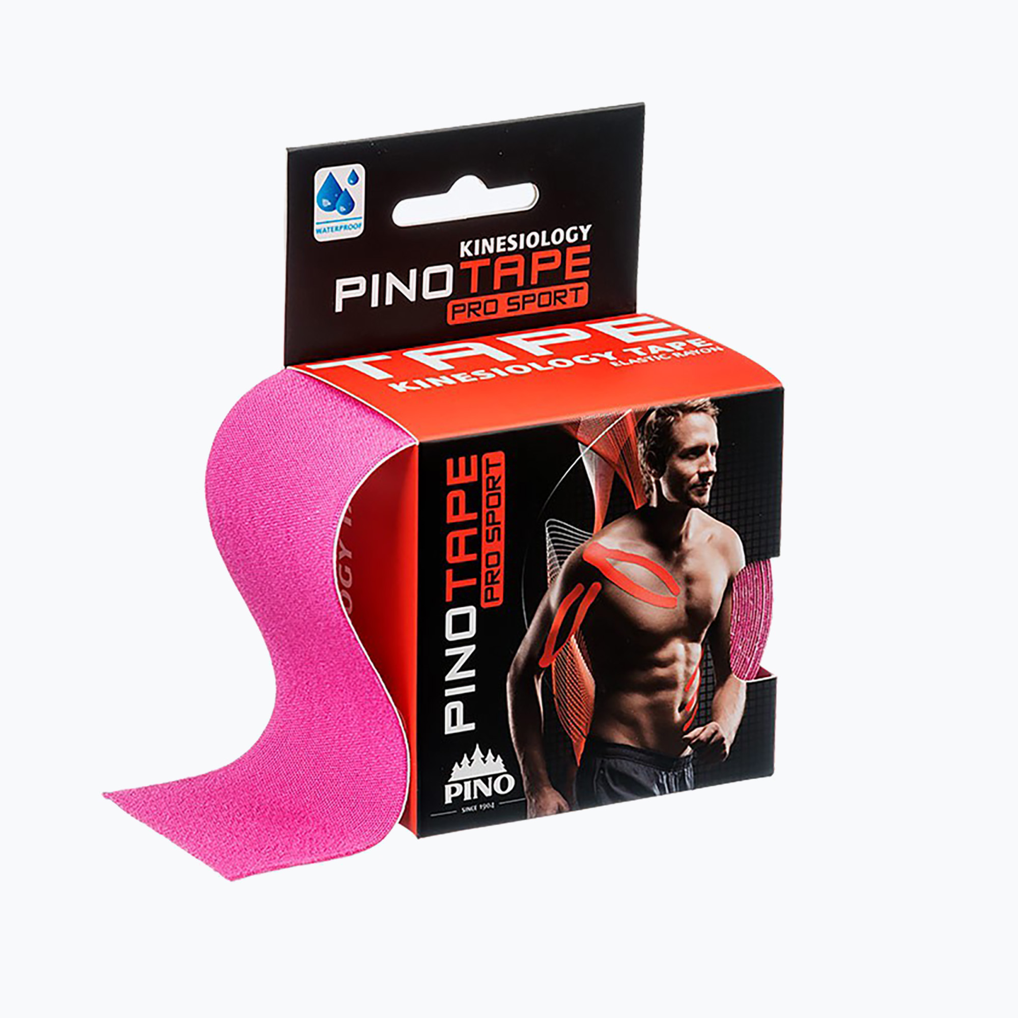 PinoTape Prosport kineziotape ružový 45082 (Prosport 45082)