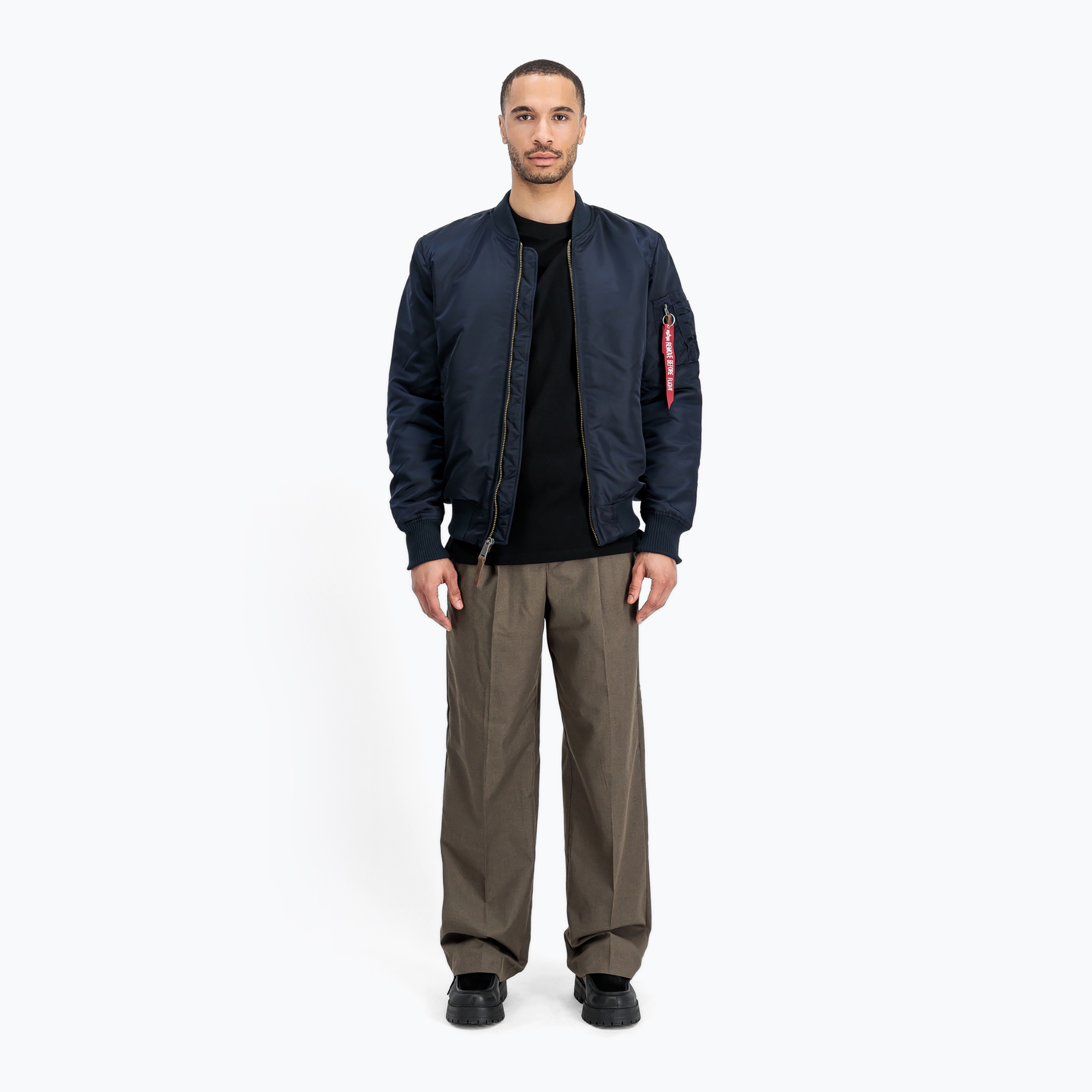 Kurtka męska Alpha Industries MA-1 VF 59 Long Vintage Fit rep.blue 