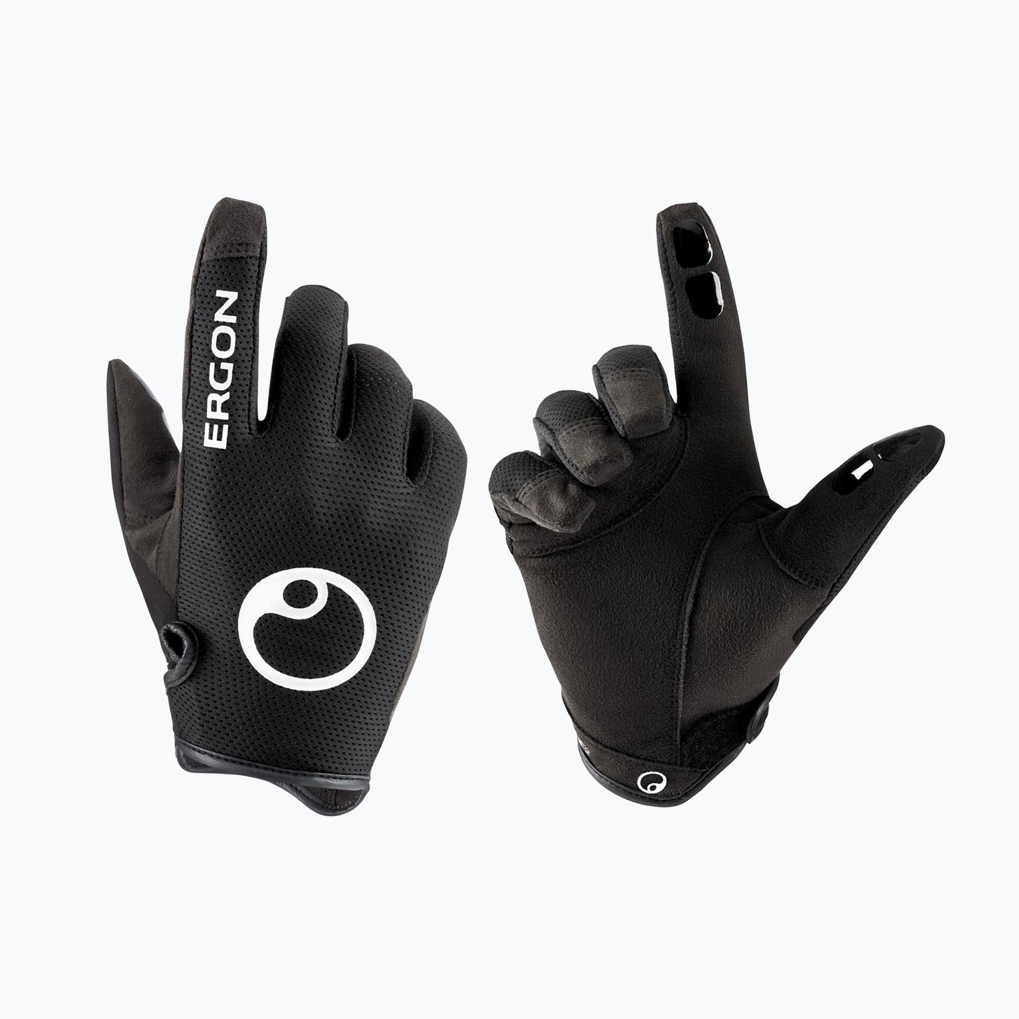 Guanti da bicicletta Ergon HM2 neri (L) (HM2 ER-46000365)
