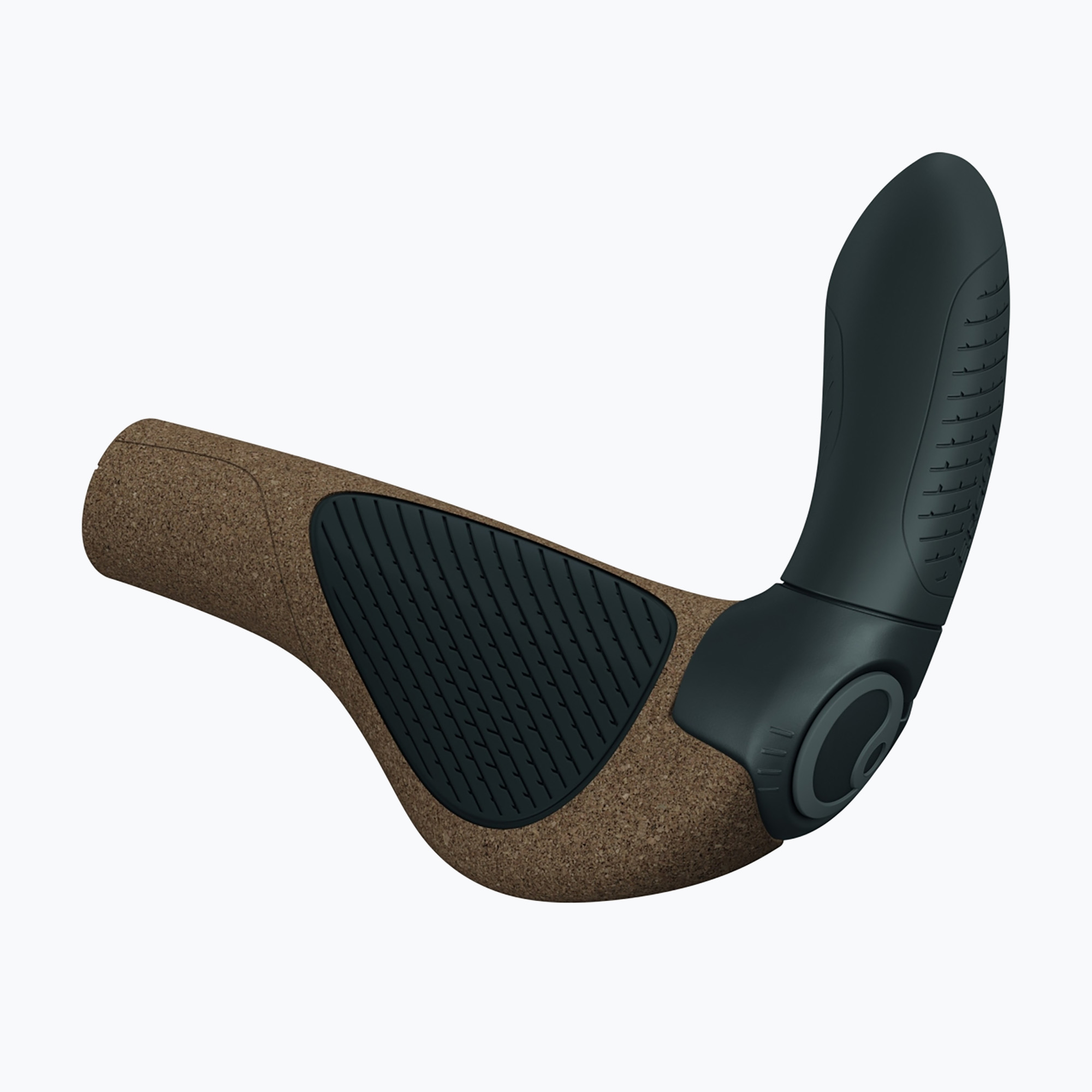 Дръжки на кормилото Ergon GP4 Evo Biokork black/grey