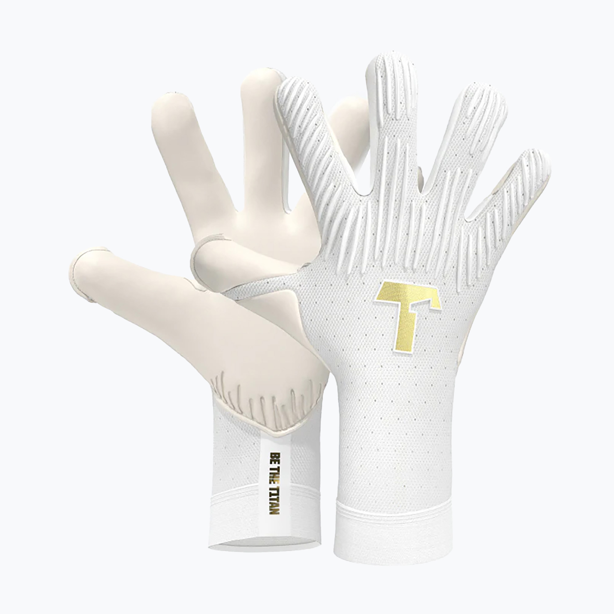 Rękawice bramkarskie T1TAN Rebel 2.0 White-Out white 