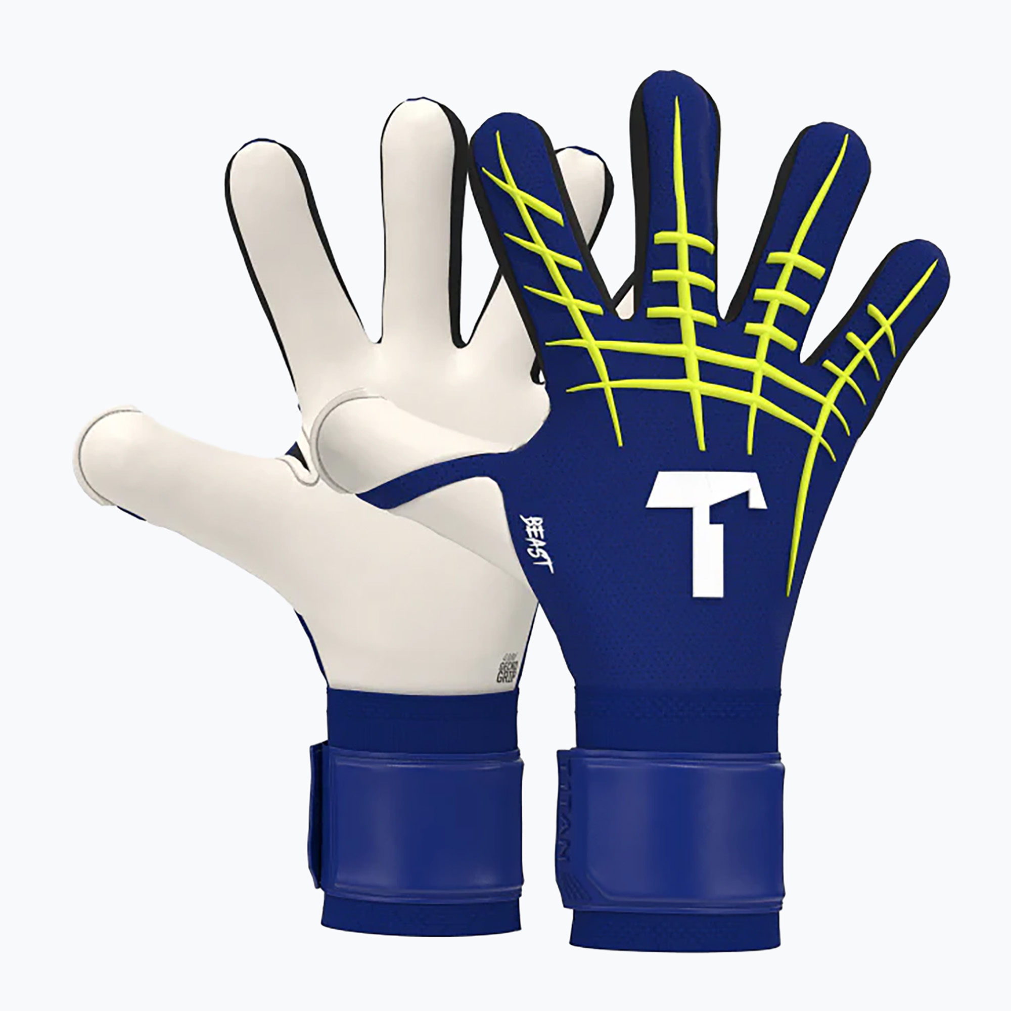 Rękawice bramkarskie T1TAN Blue Beast 3.0 FP blue/white 