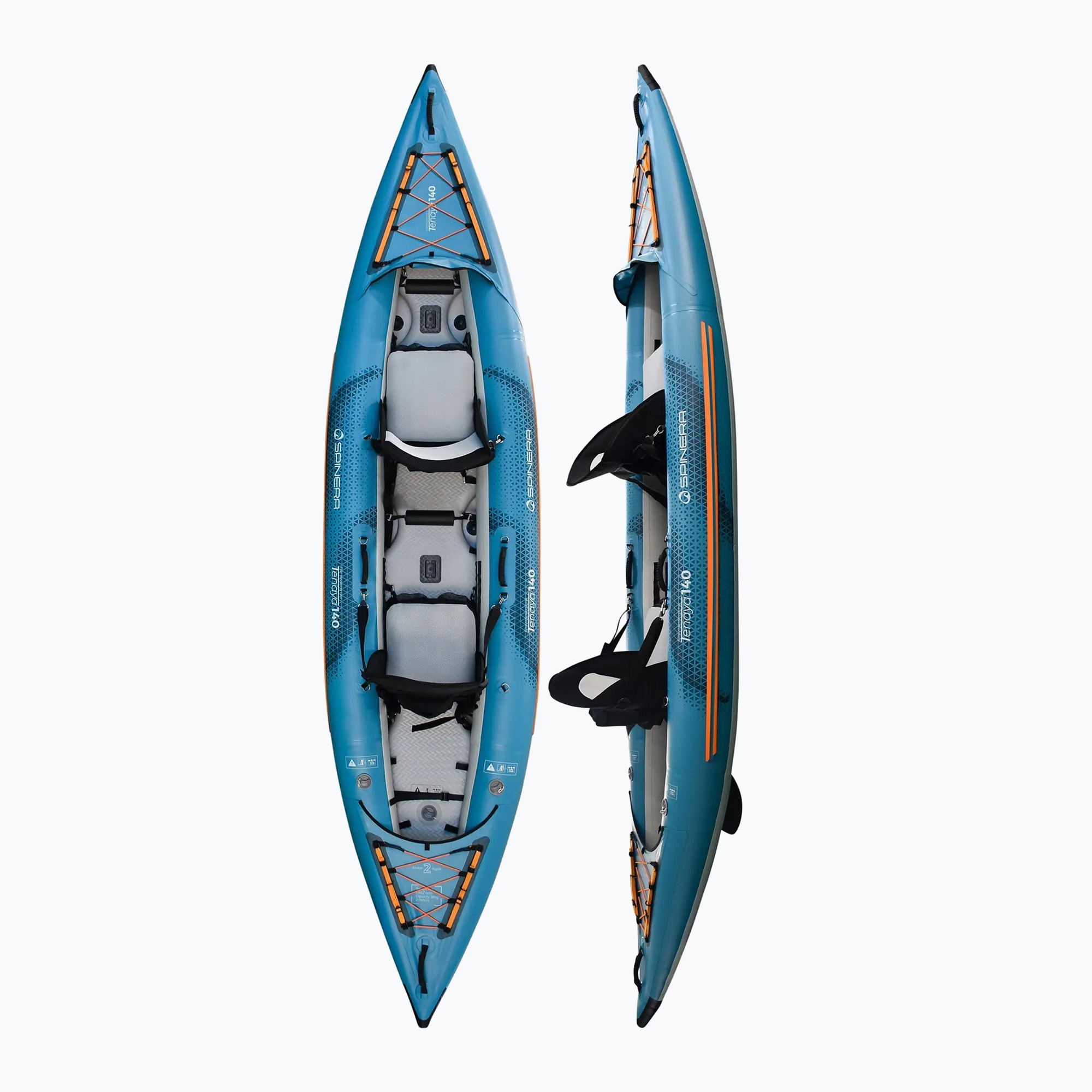 Надуваем каяк 2-местен SPINERA Tenaya 140