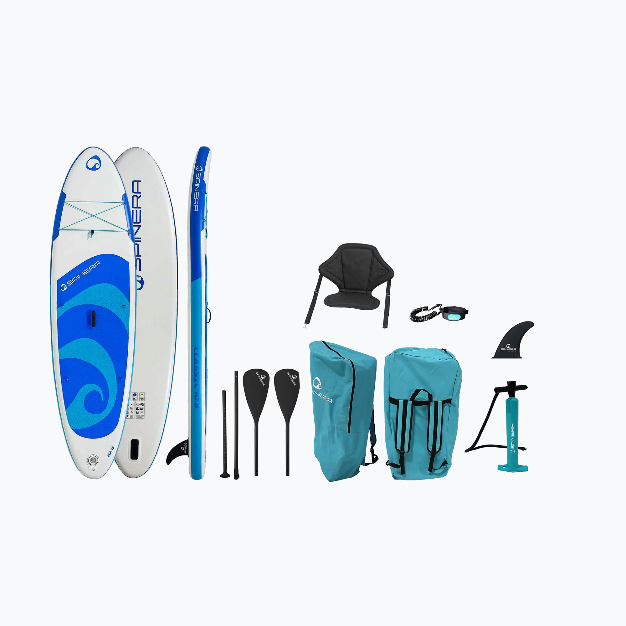 Zestaw deska SUP pompowana SPINERA Classic 10'8