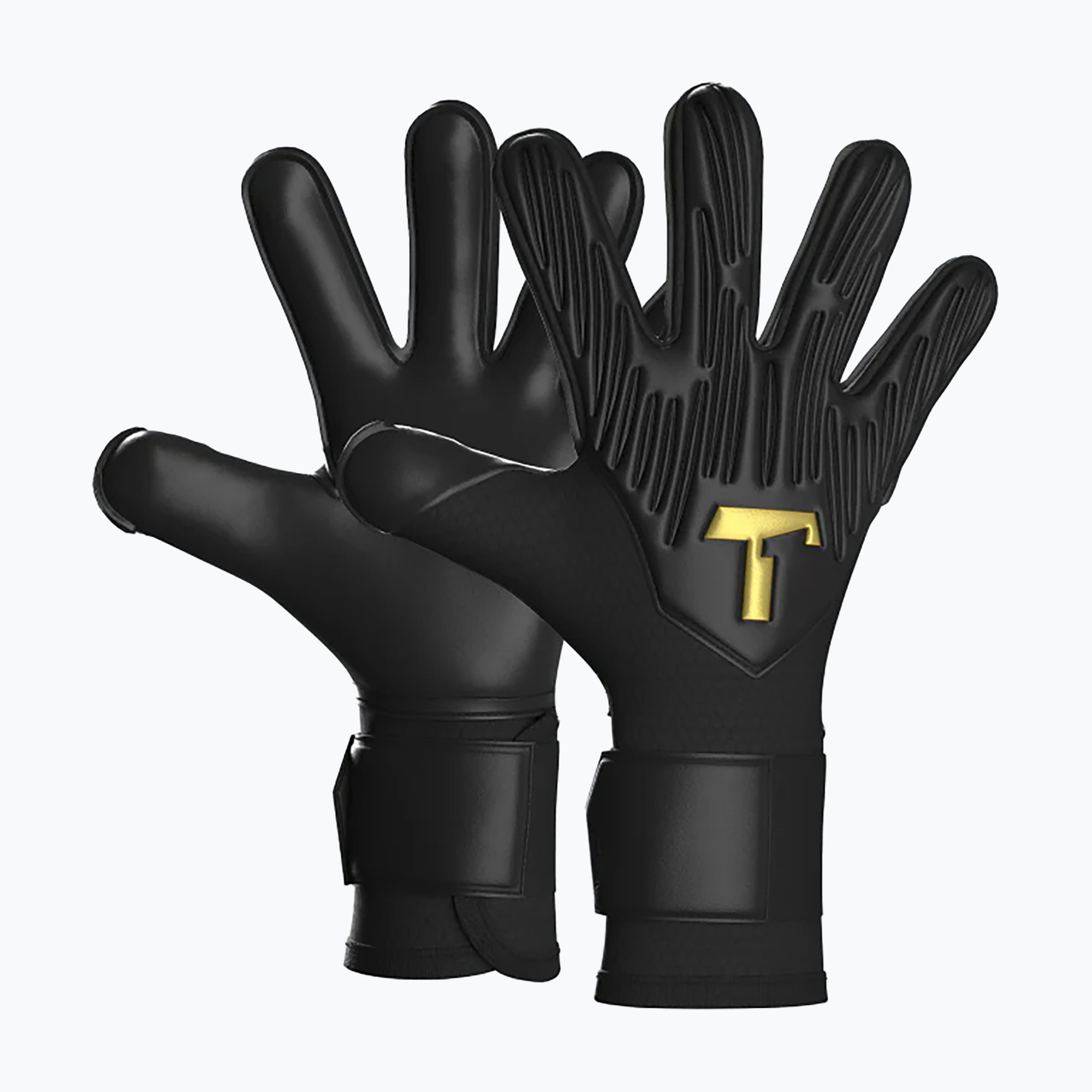 Rękawice bramkarskie dziecięce T1TAN Rebel 2.0 black out (fp) 