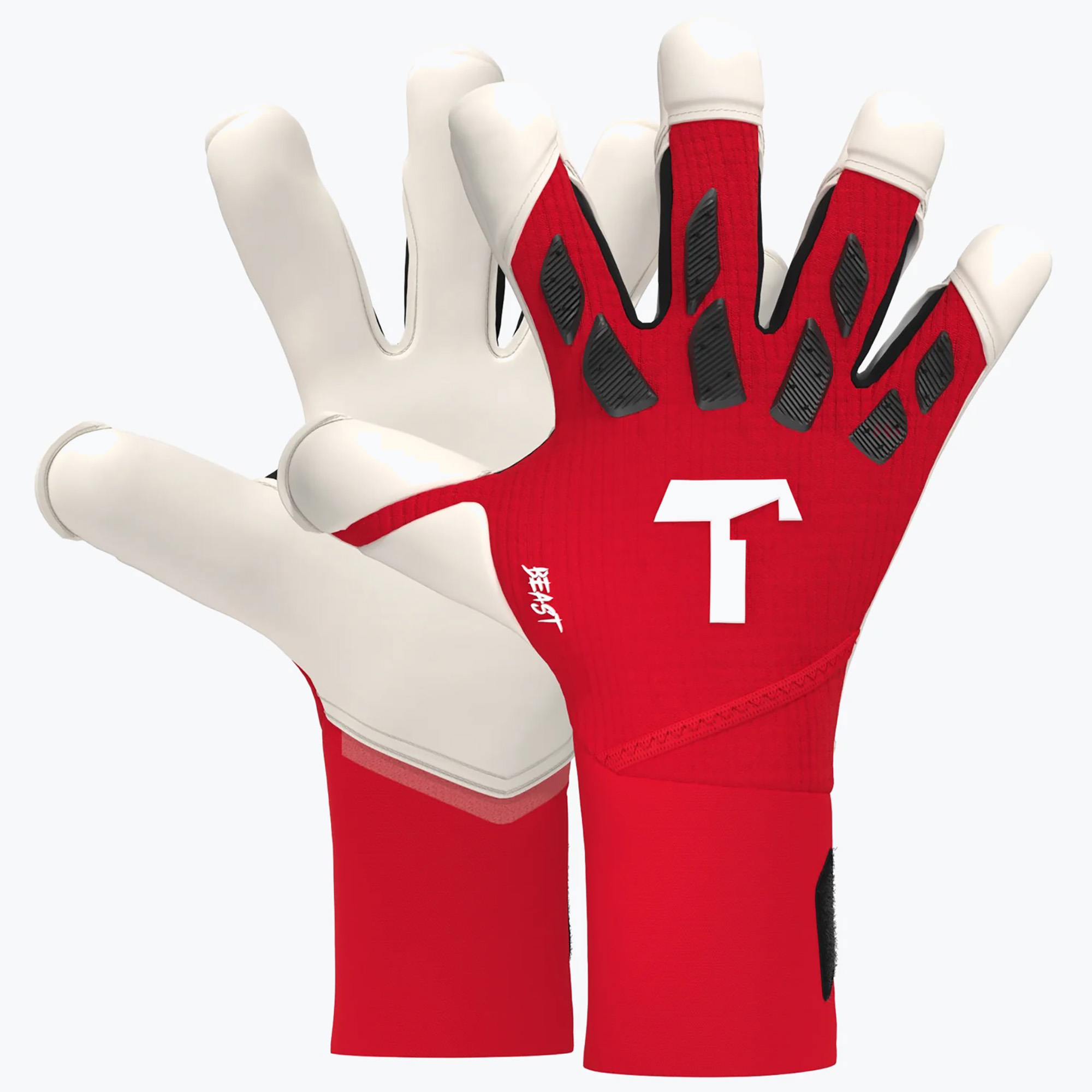 Вратарски ръкавици  T1TAN Beast 4.0 FP demon red