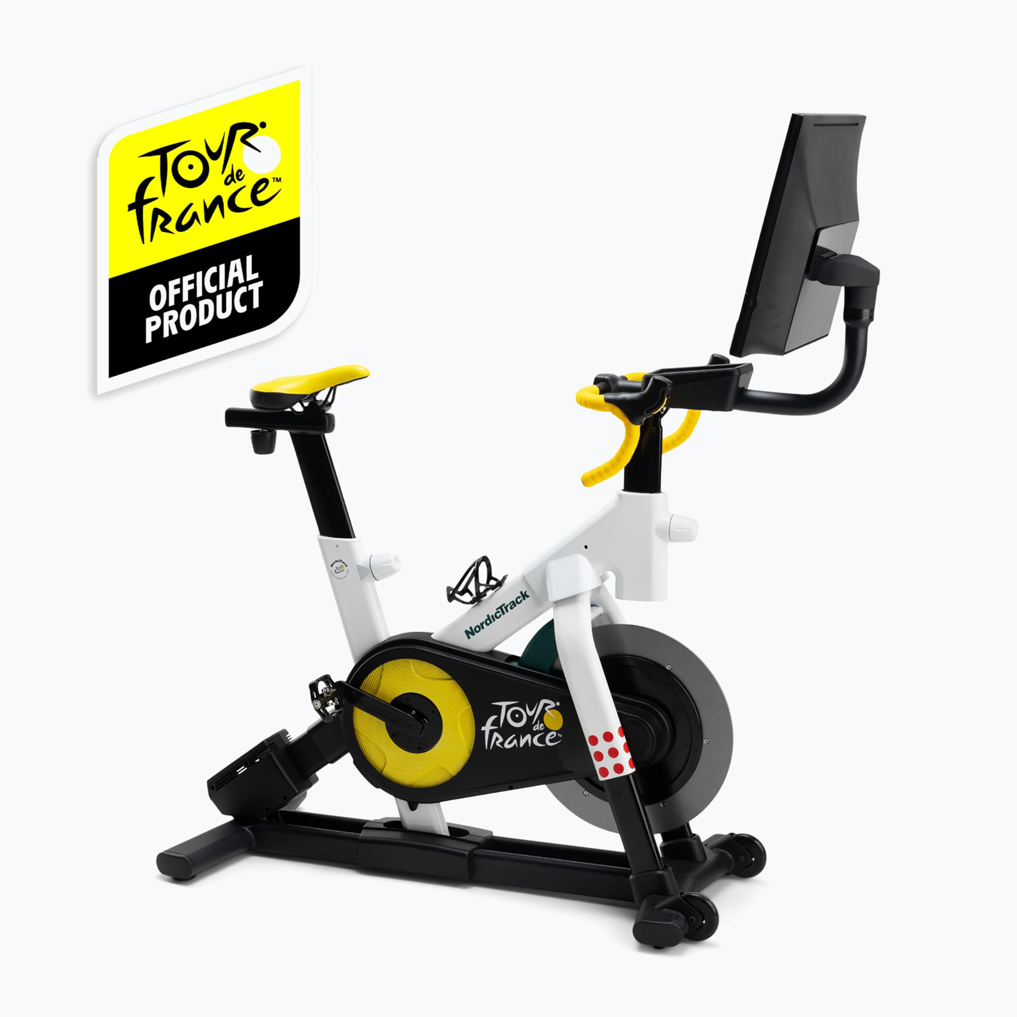 Rower spinningowy NordicTrack Tour de France black/white/yellow 