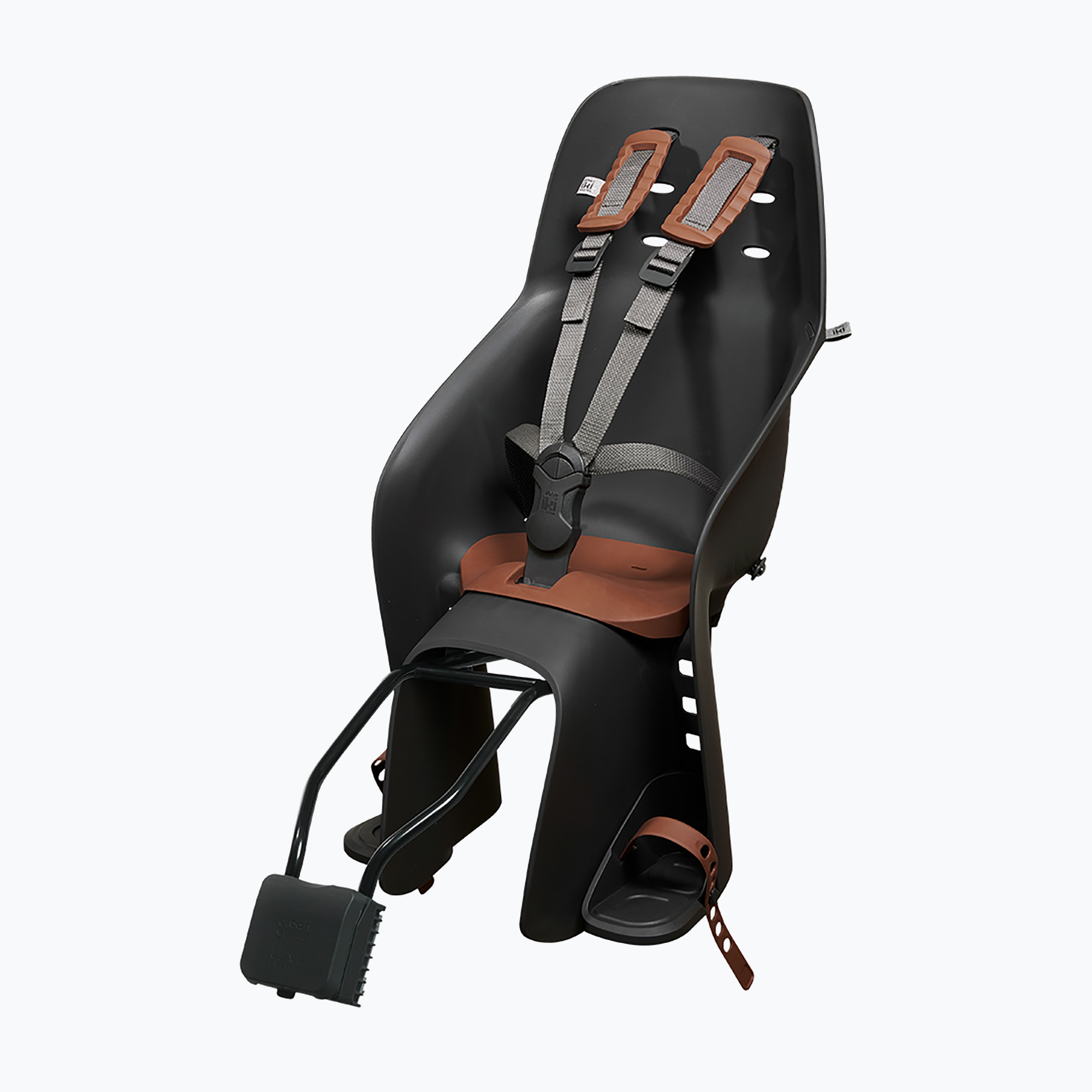 Седалка за велосипед Urban Iki U-me черна/кафява