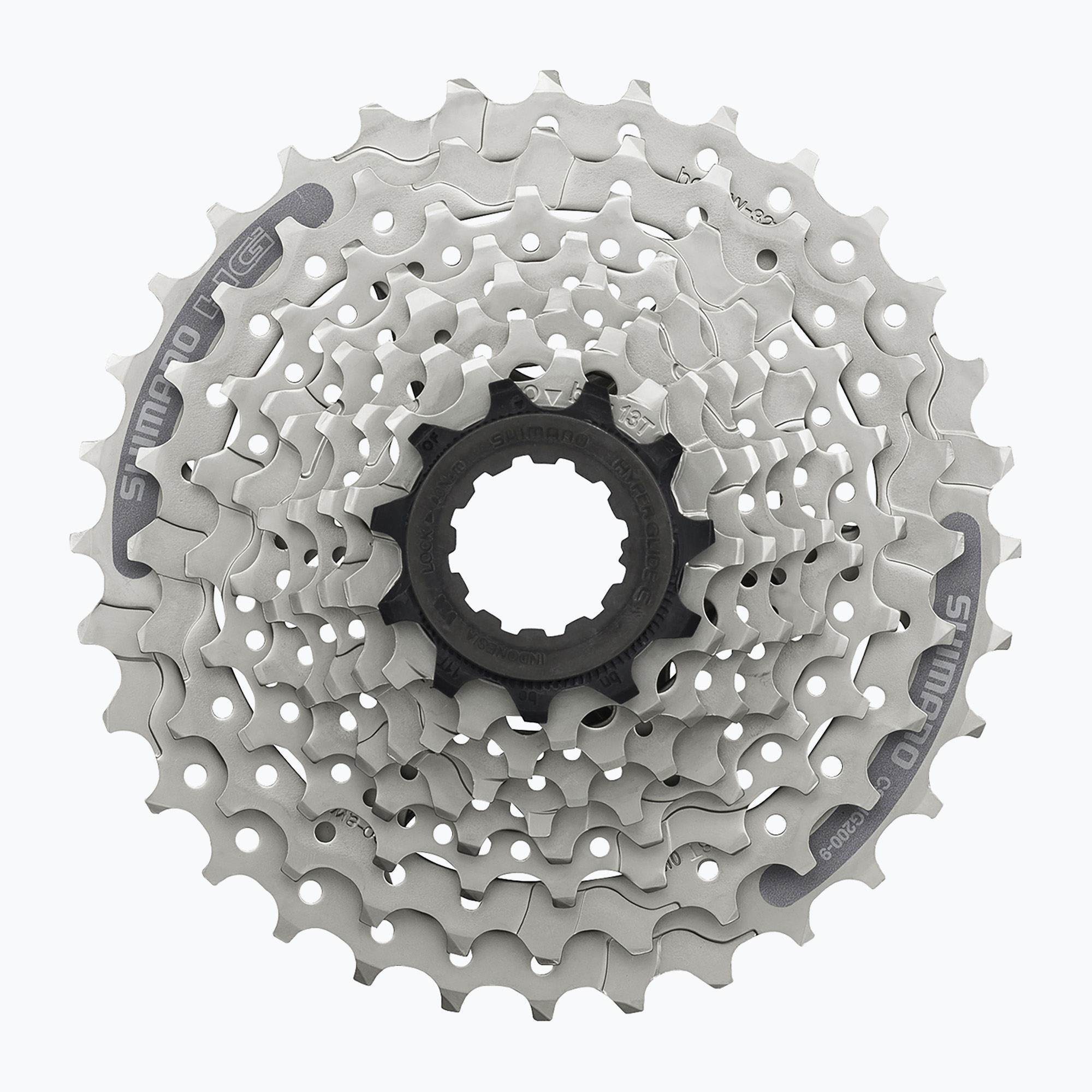 Shimano CS-HG201 9-speed bicycle cassette 11-32 silver ECSHG2019132 (9 rz / 11-32)