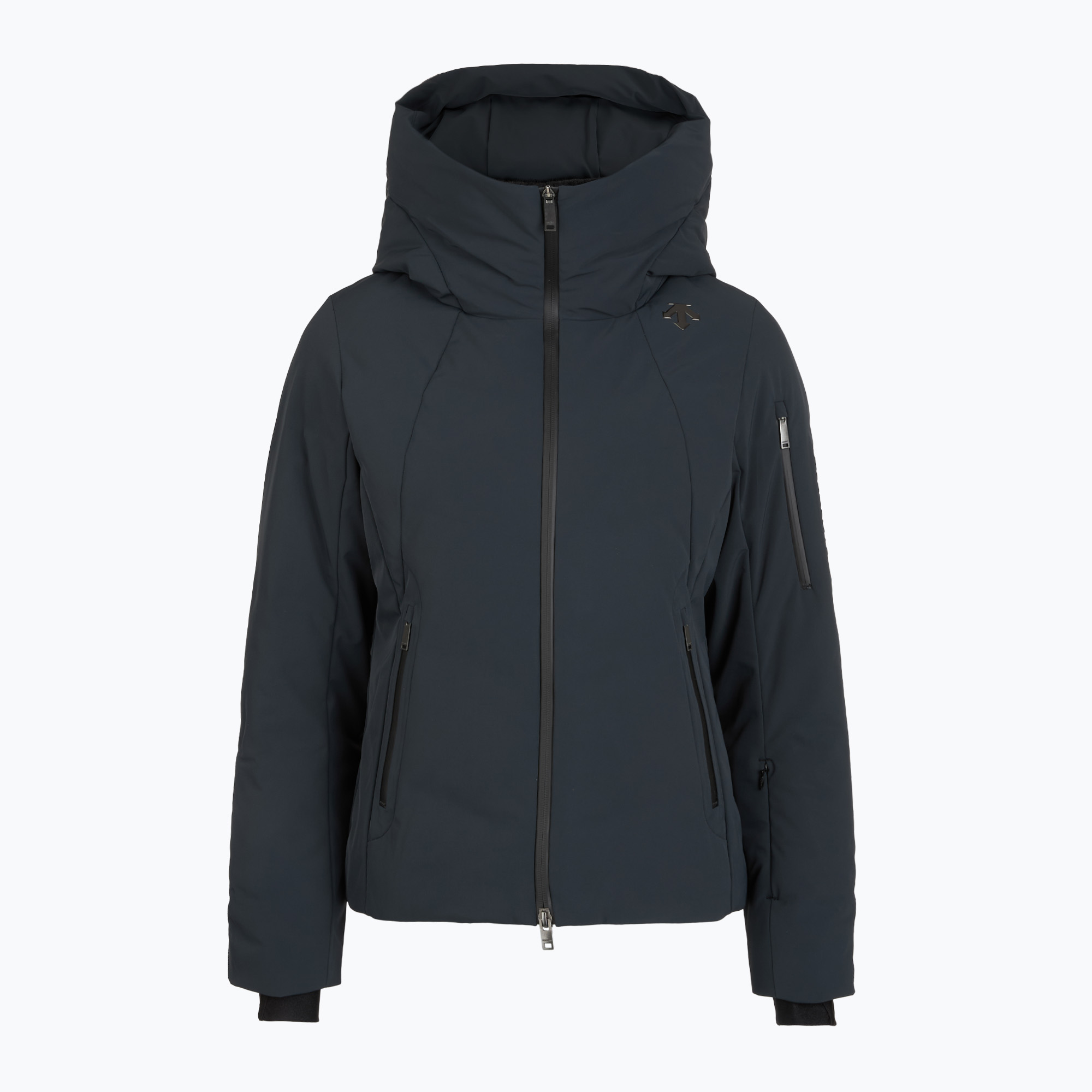 Damen-Skijacke Descente Welded Down black