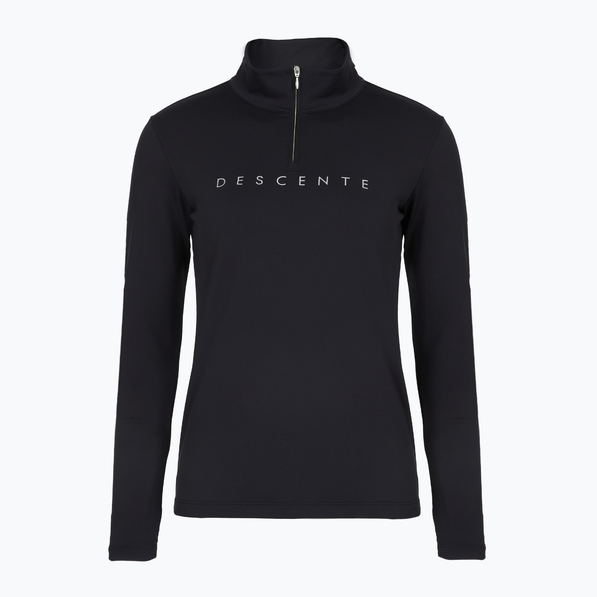 Дамски суитшърт Descente Chest Logo T-Neck black
