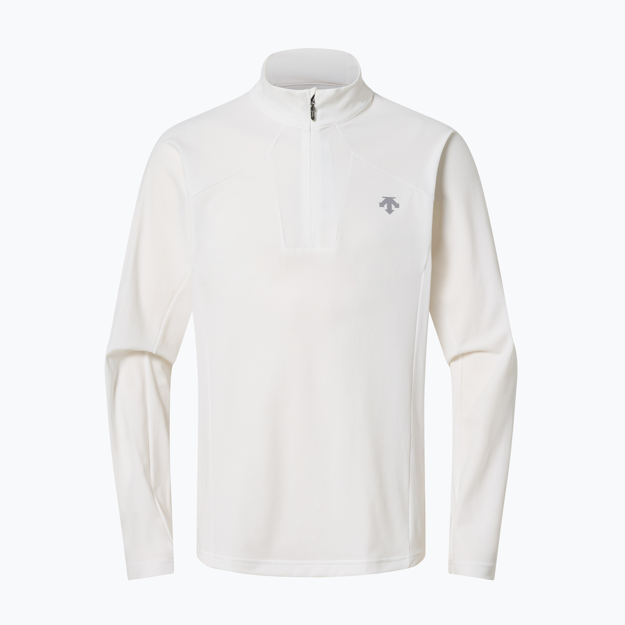 Férfi pulóver Descente Classic T-Neck electric super white (Classic T-Neck DW5FLT03MU)