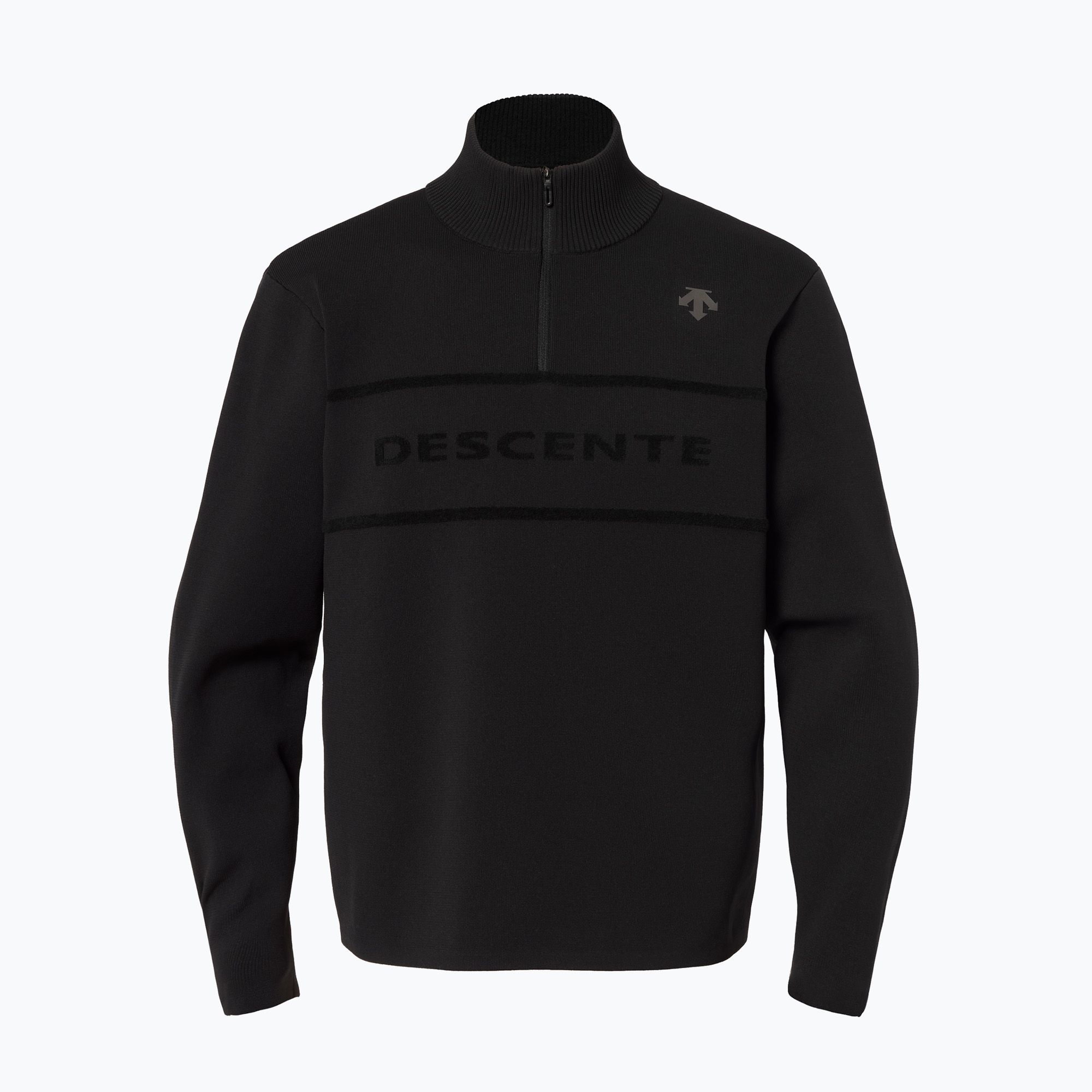 Пуловер Descente Half Zip Logo black