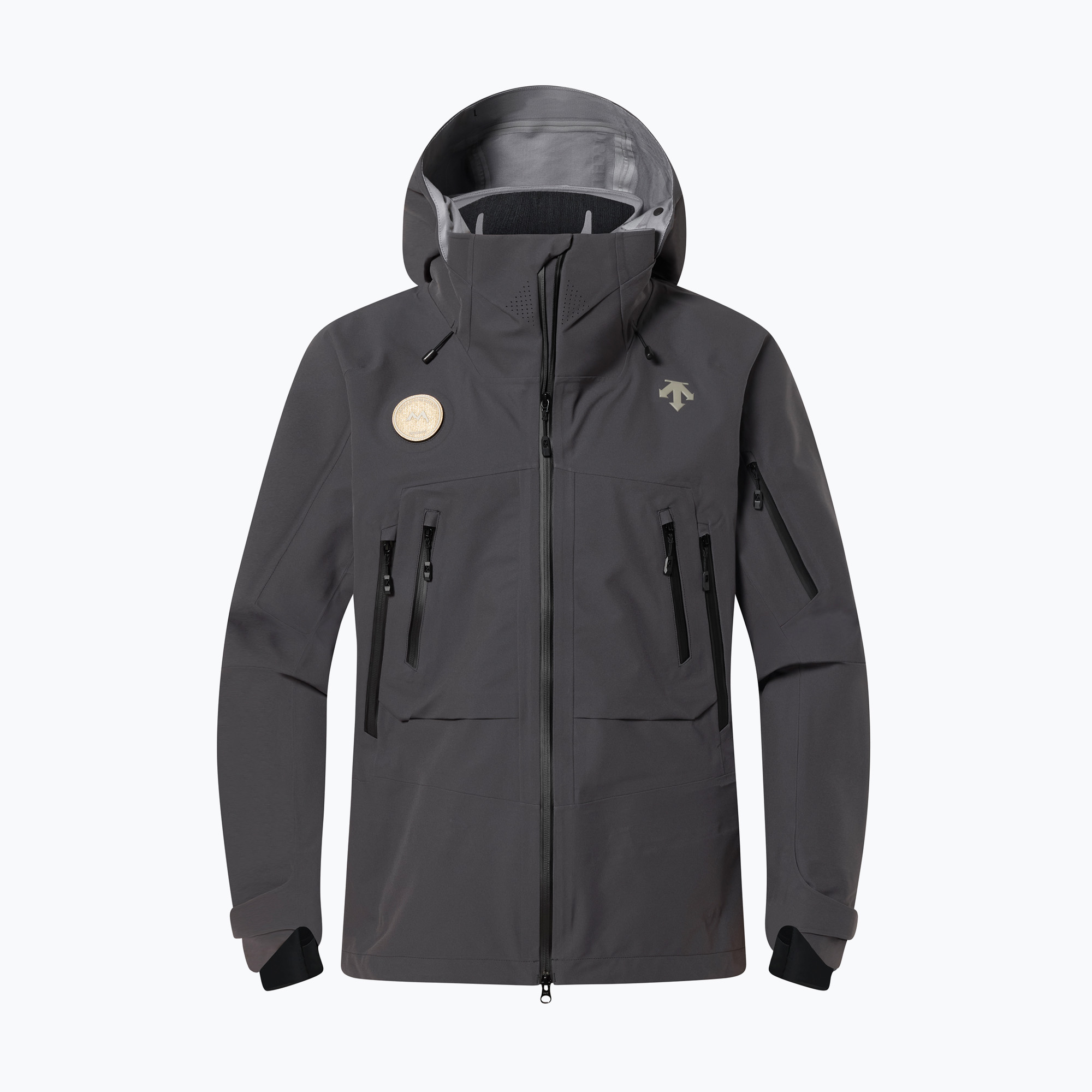 Geacă de schi pentru bărbați Descente Swiss 3L Hard Shell dark grak