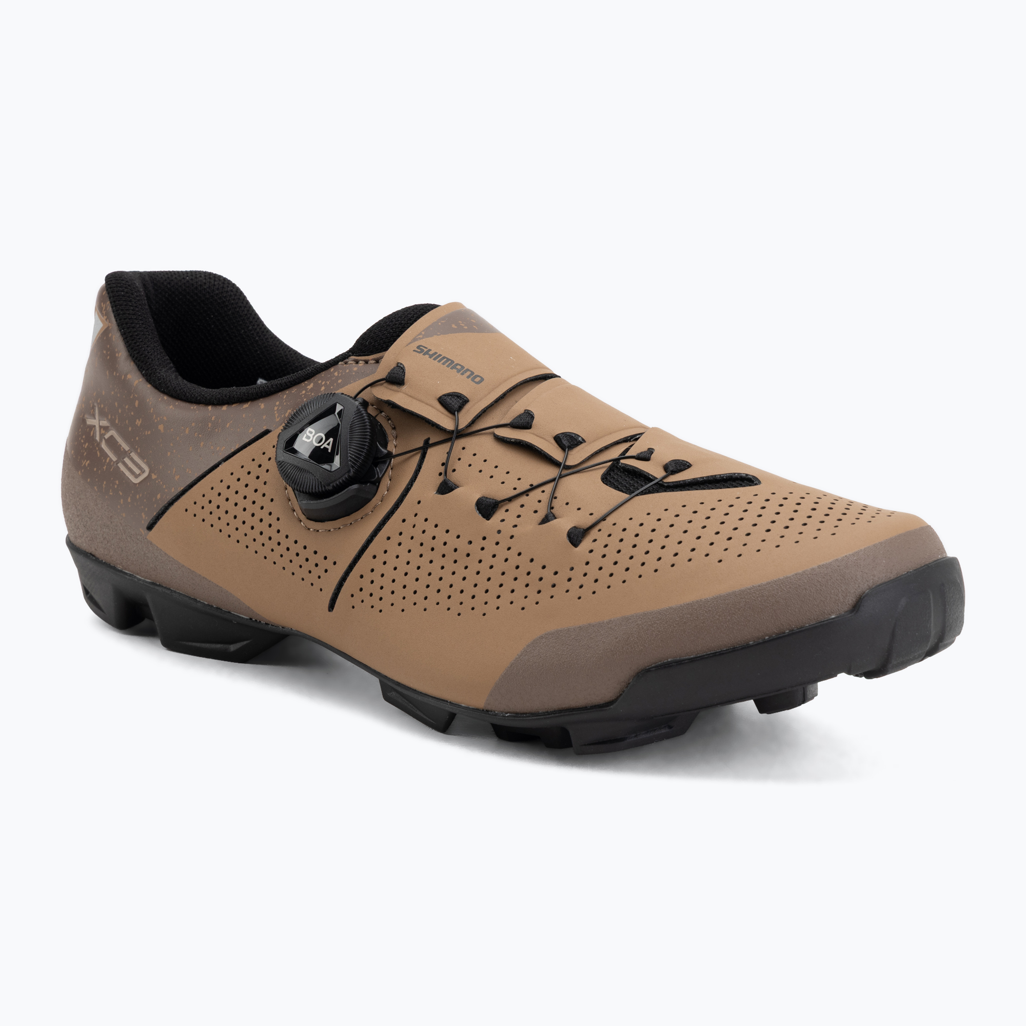 Мъжки обувки за MTB колоездене Shimano SH-XC302 brown