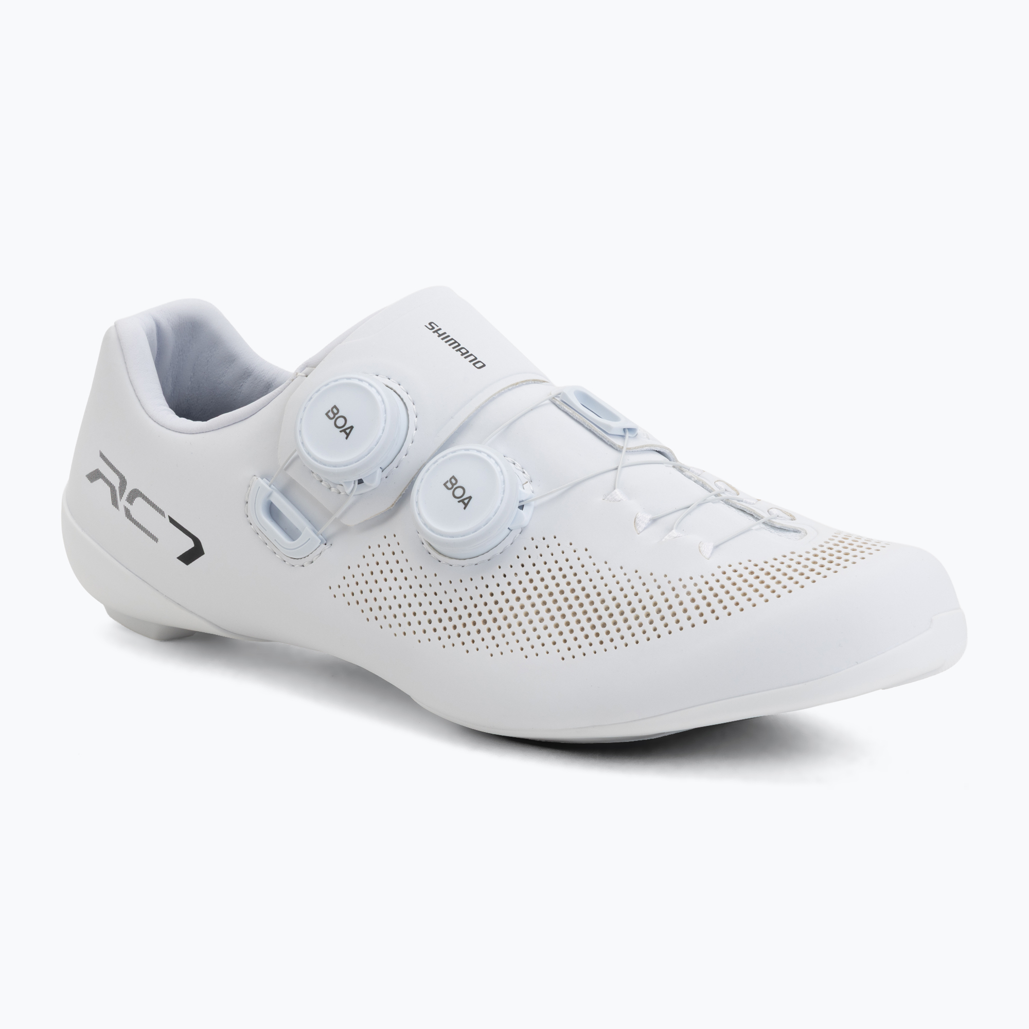 Мъжки обувки за шосейно колоездене Shimano SH-RC703 white
