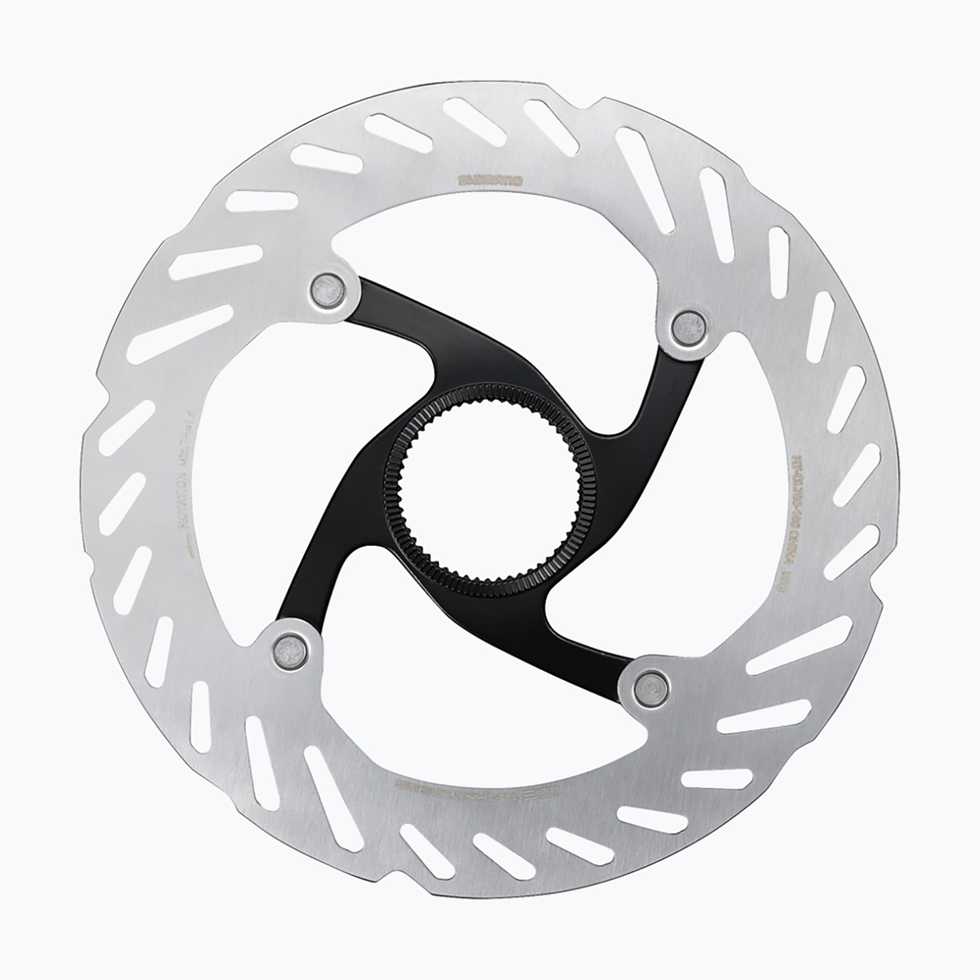 Disc de frână Shimano RT-CL700 Center Lock Ice Technologies 160 mm silver