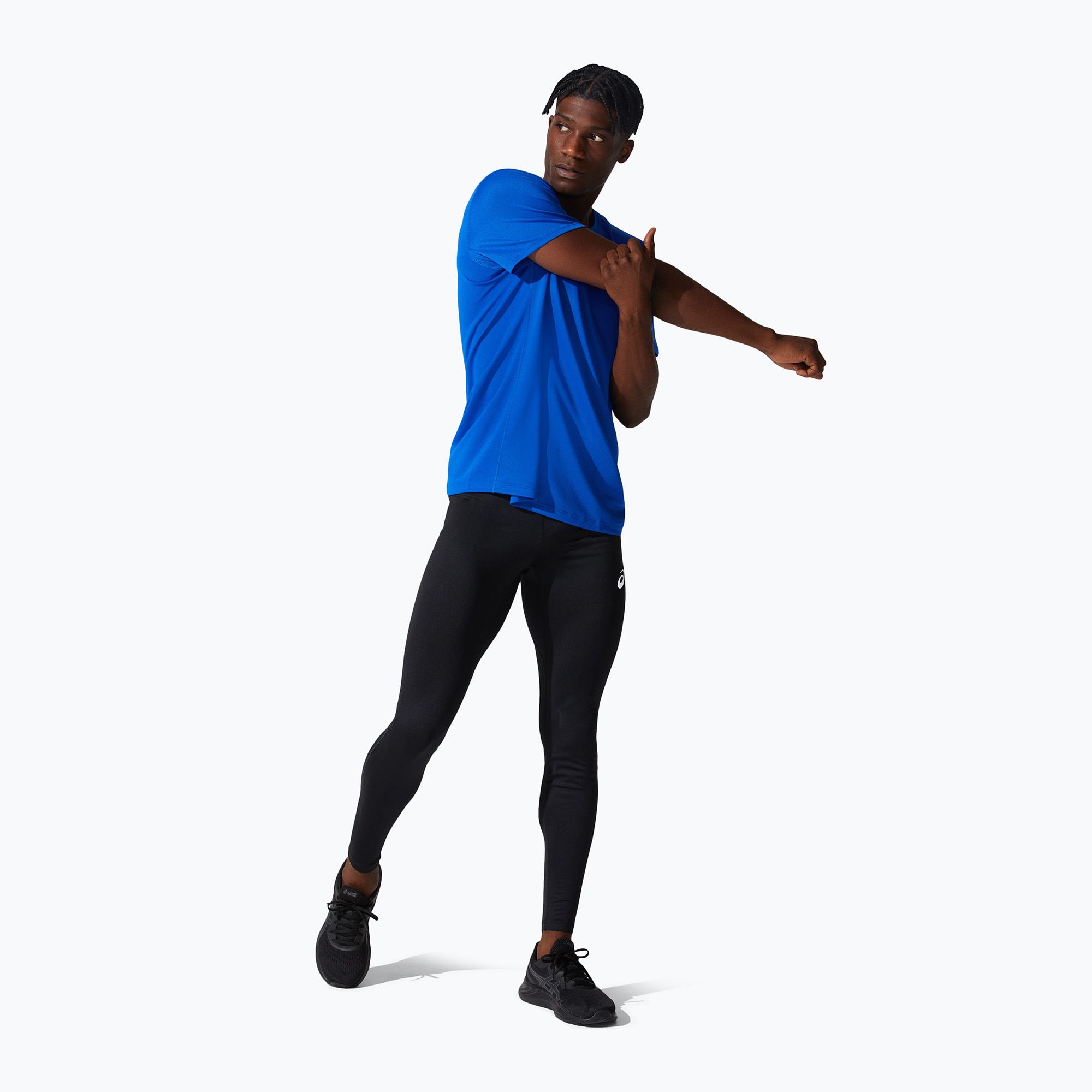 Legginsy do biegania męskie ASICS Core Tight performance black 