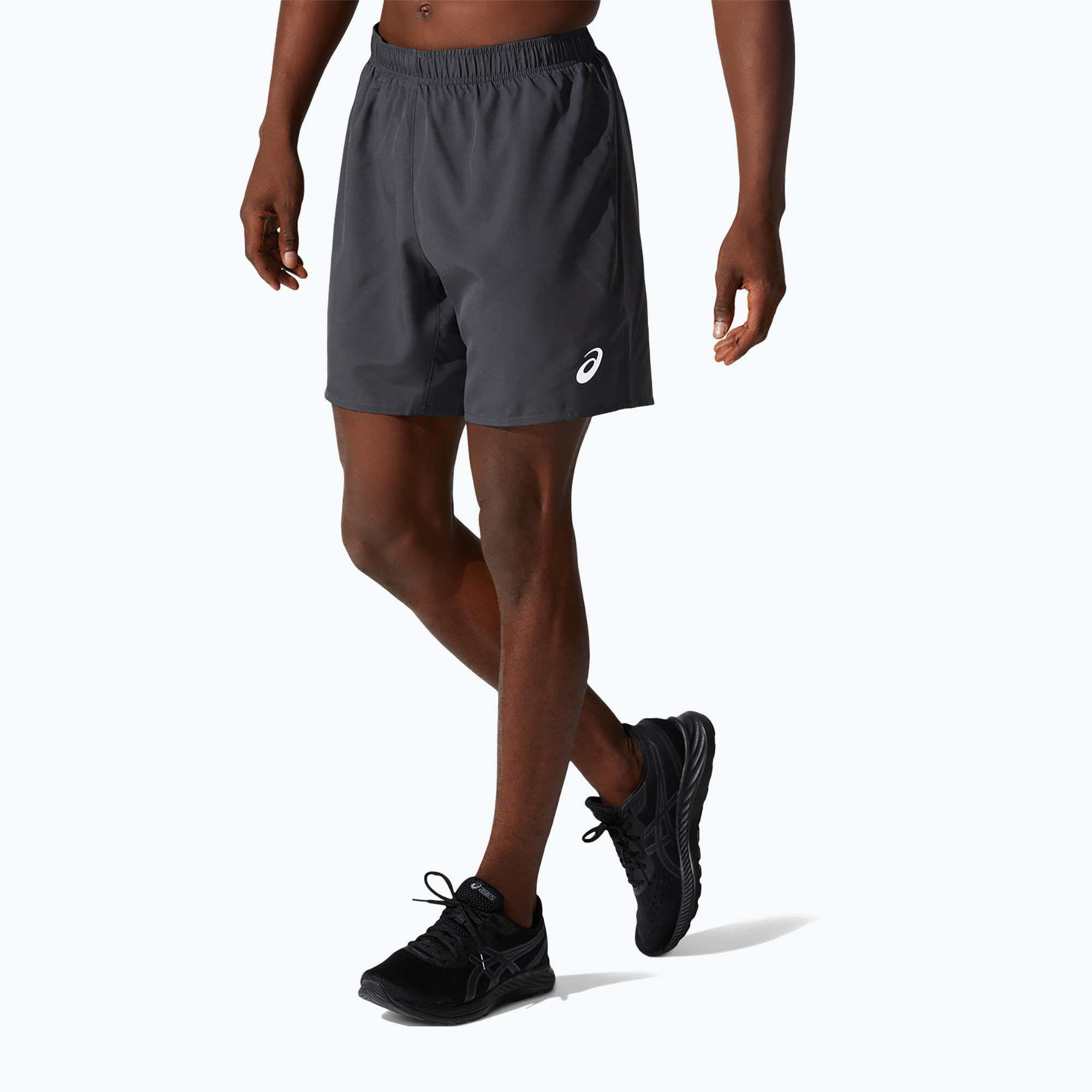 Мъжки къси панталони за бягане ASICS Core 7IN графитено сиво