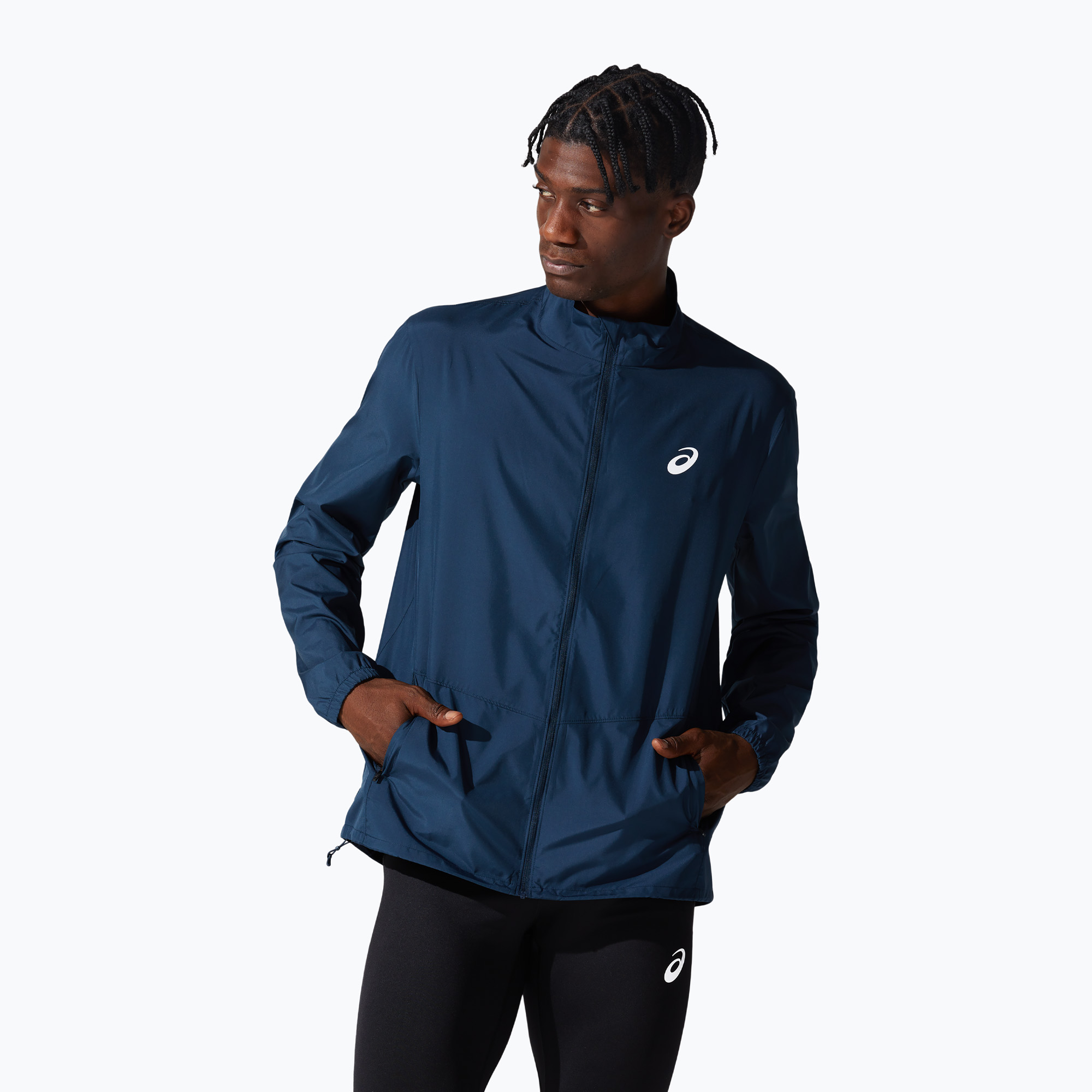 Kurtka do biegania męska ASICS Core Jacket french blue 