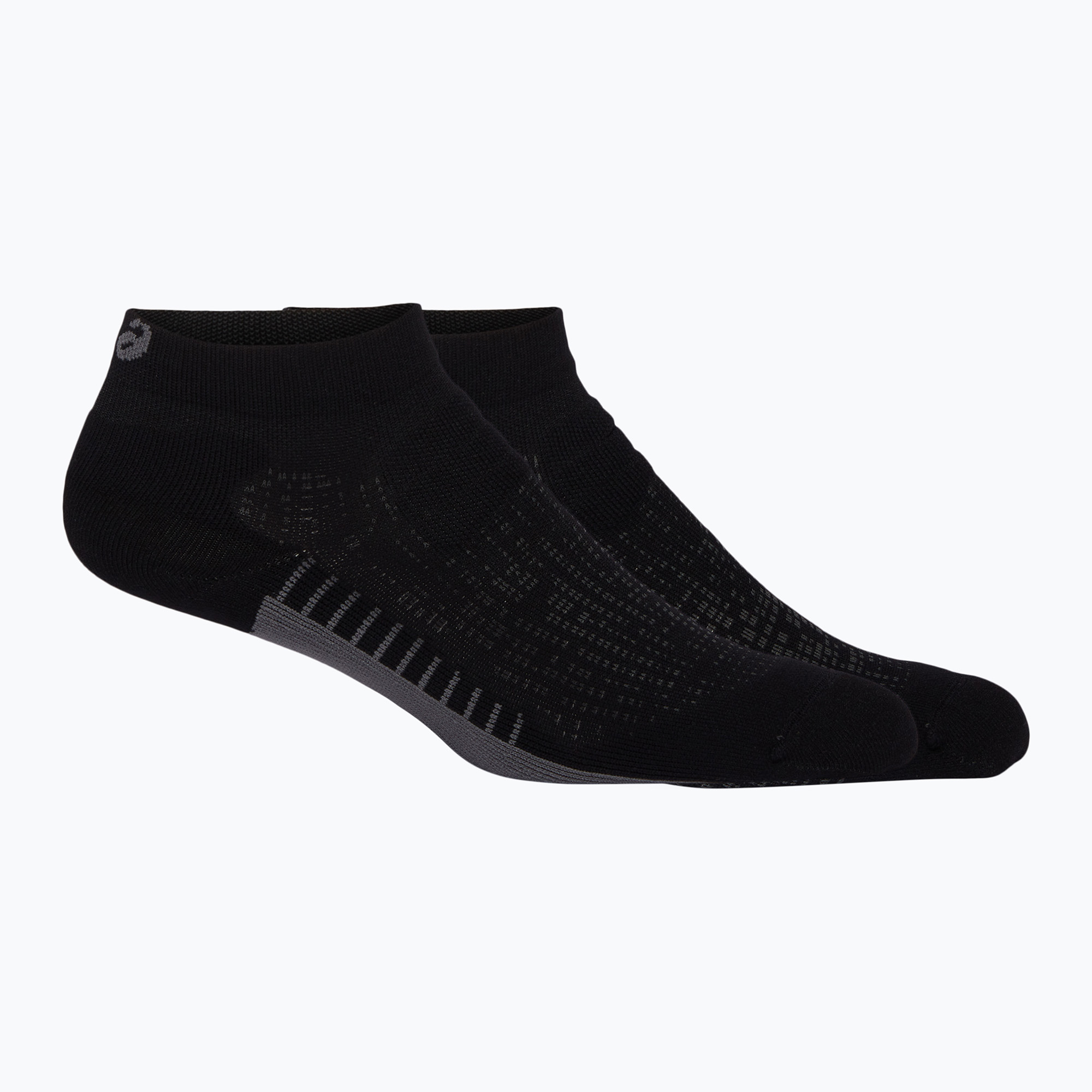 Черни чорапи за бягане ASICS Road  Run Quarter performance