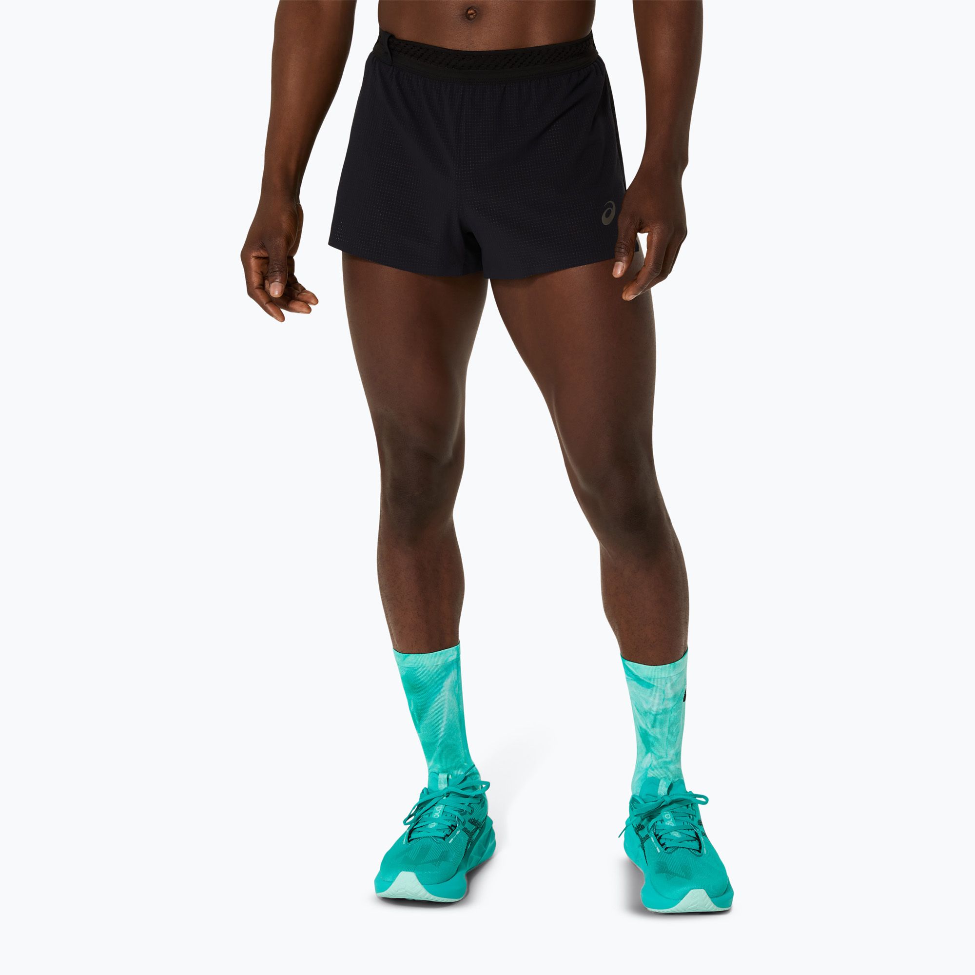 Spodenki do biegania męskie ASICS Metarun Split performance black 