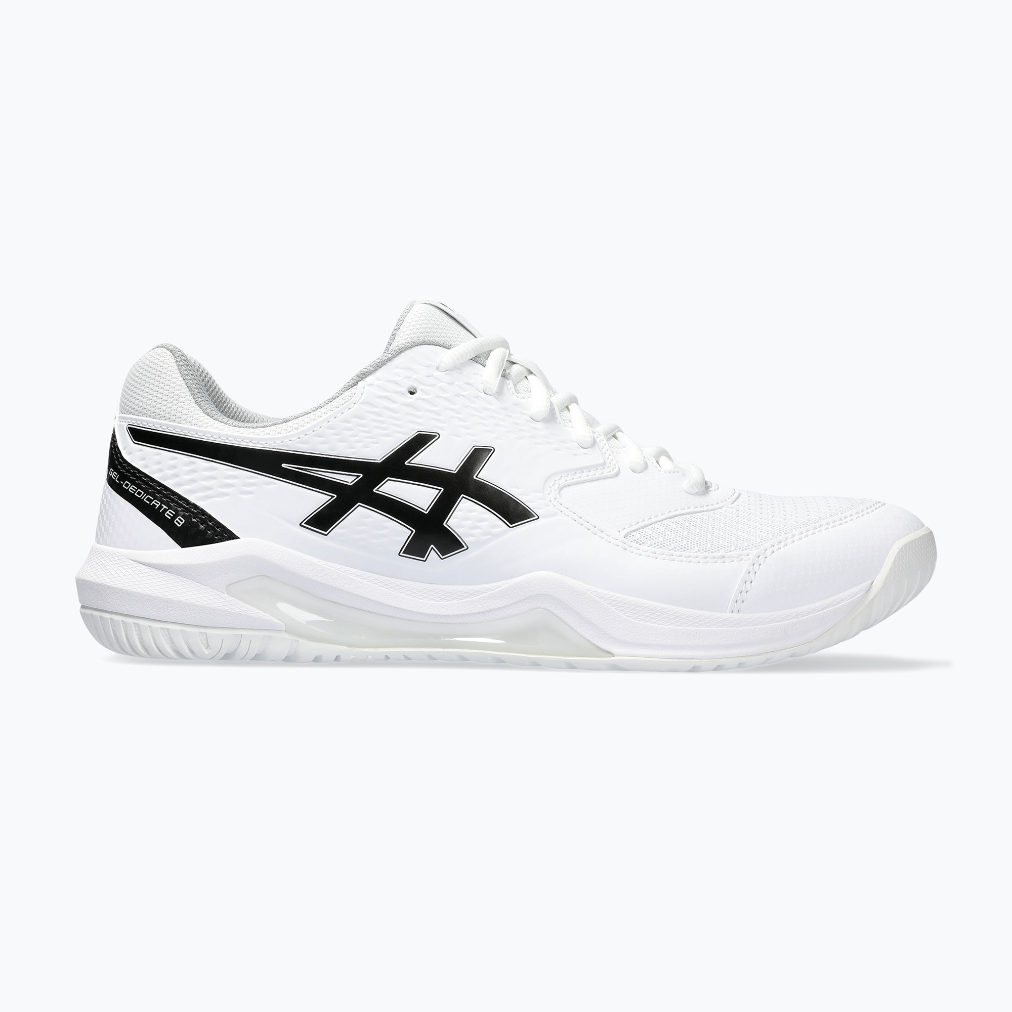 Buty do tenisa męskie ASICS Gel-Dedicate 8 white/black