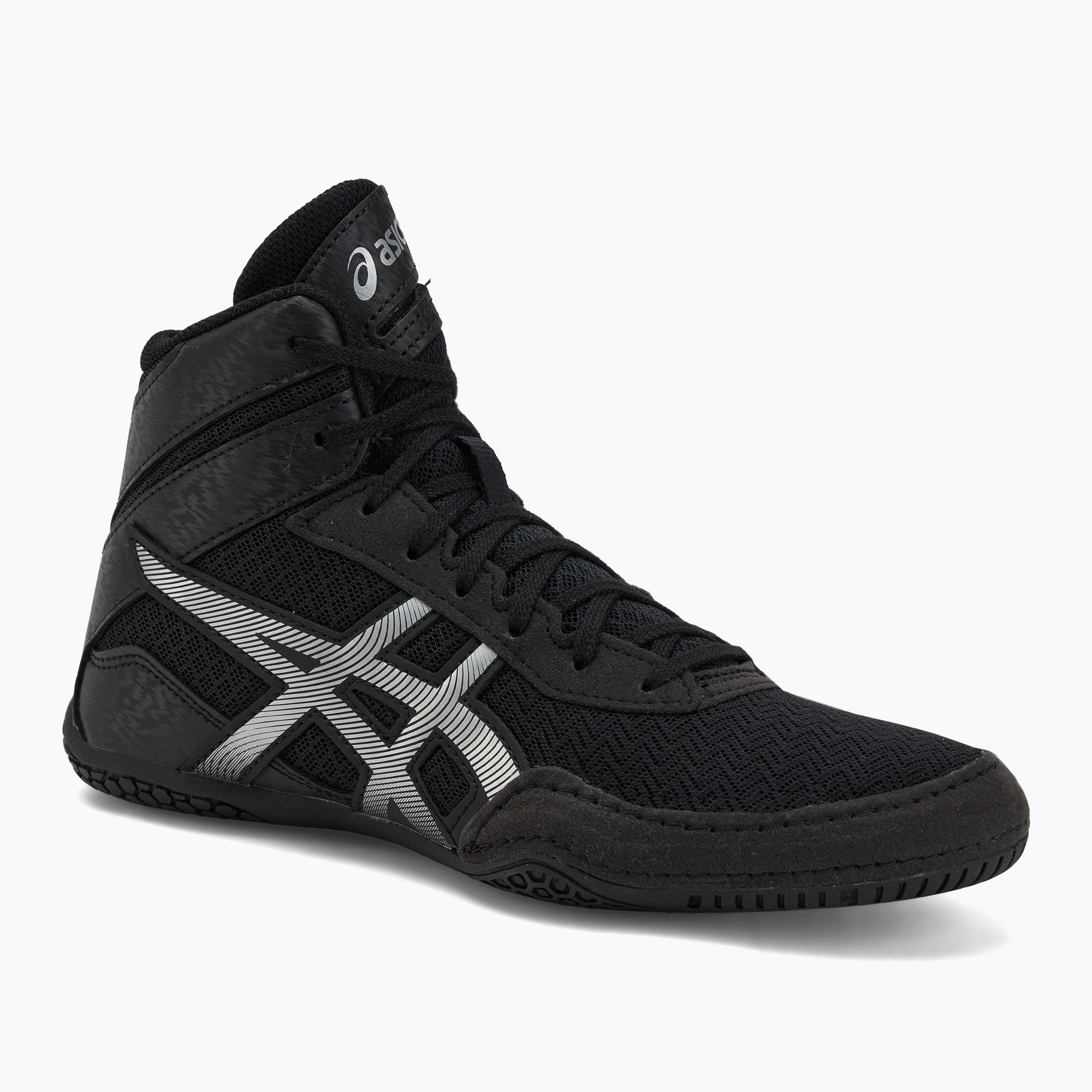 Buty zapaśnicze ASICS Matcontrol 3 black/ pure silver 