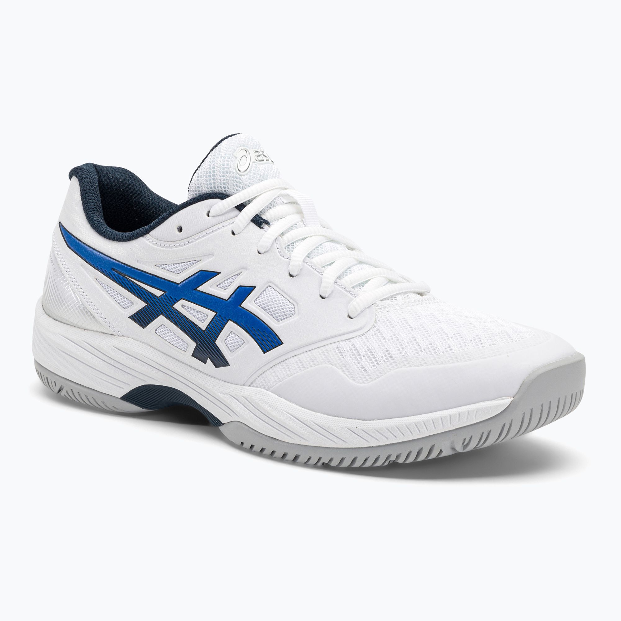 Buty do squasha męskie ASICS Gel-Court Hunter 3 white/illusion blue 
