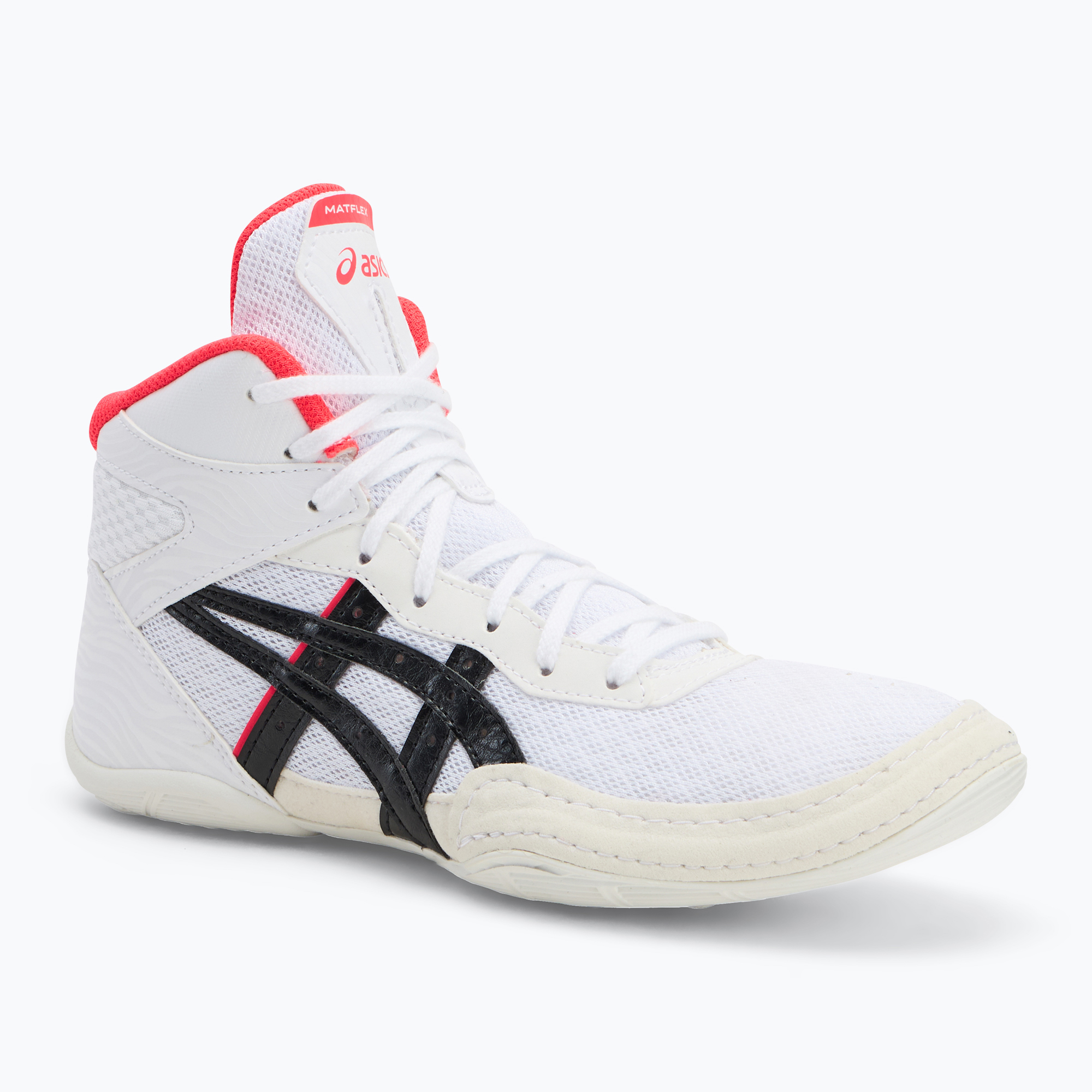 Buty zapaśnicze ASICS Matflex 7 white/diva pink 