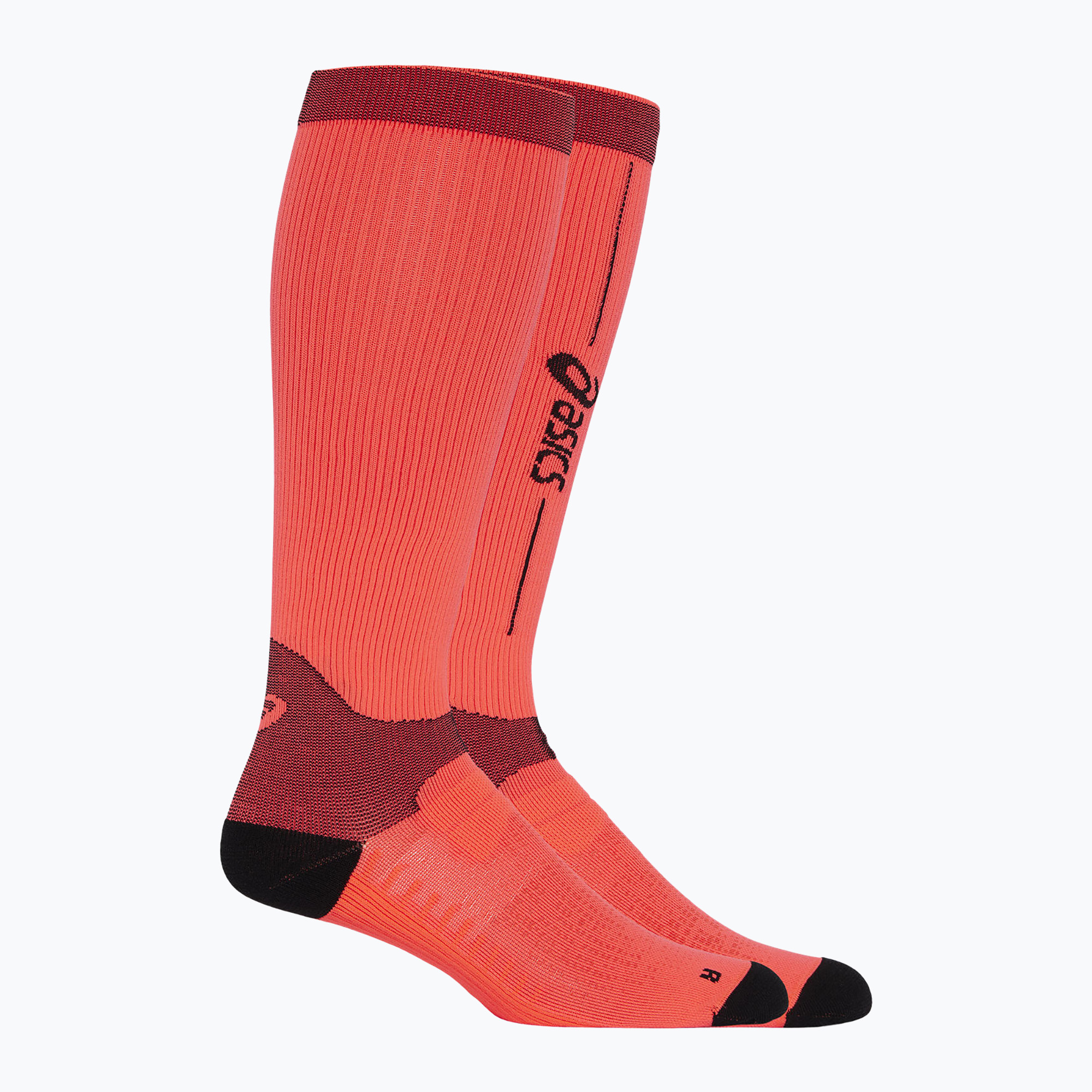 ASICS Performance Run Kompresné bežecké ponožky sunrise red (Performance Run Compression 3013A990-600)