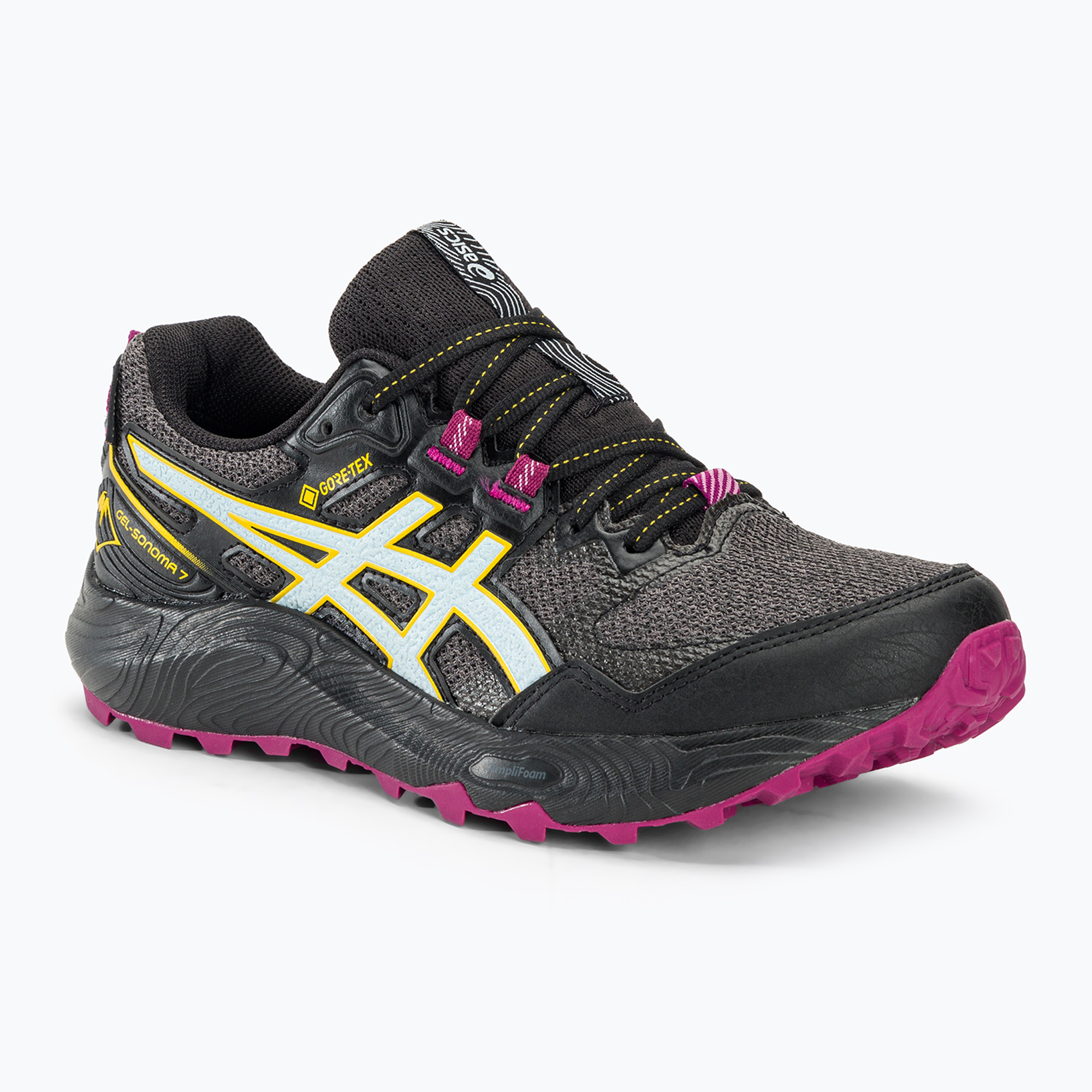 Buty do biegania damskie ASICS Gel-Sonoma 7 GTX black/light blue 