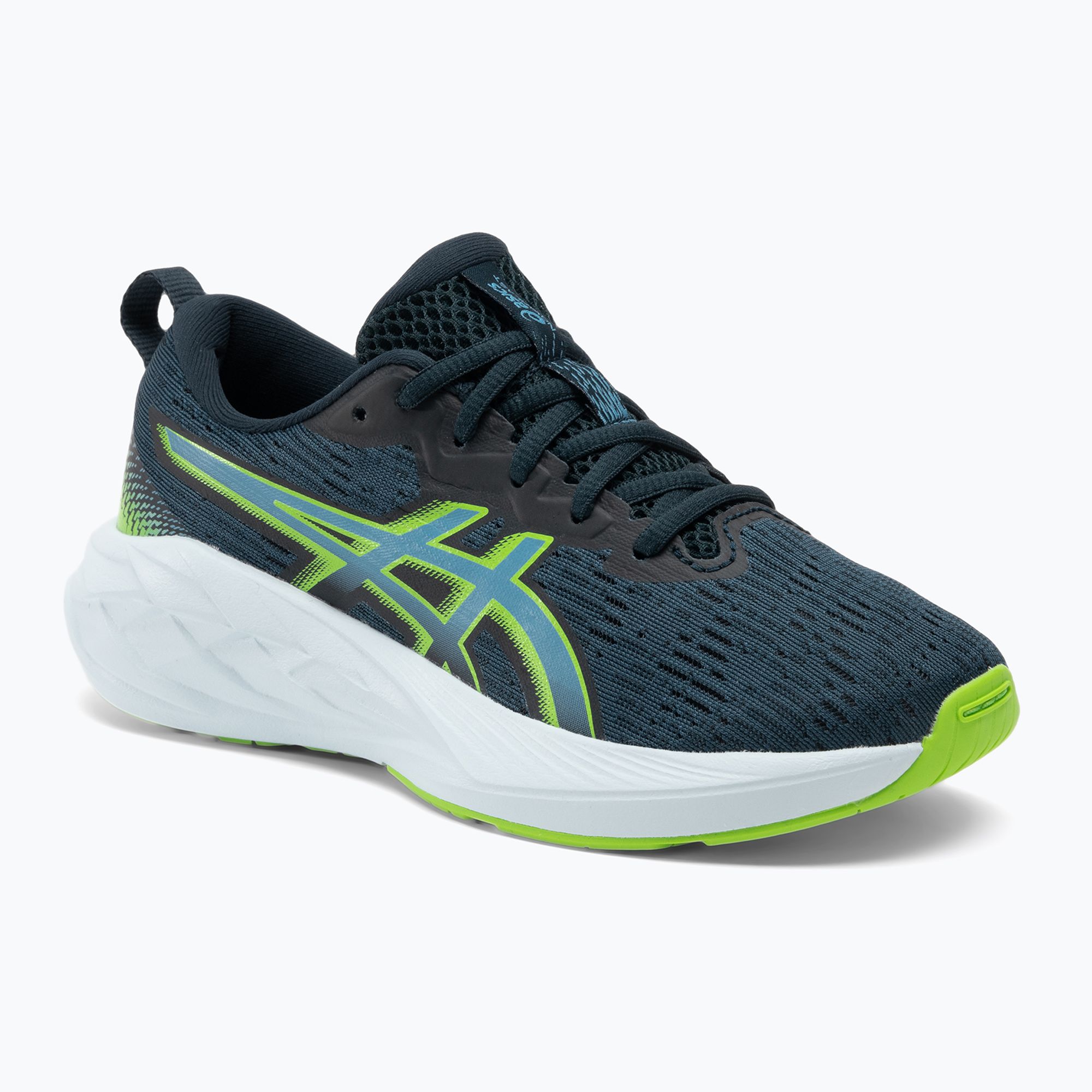 Buty do biegania dziecięce ASICS Novablast 4 GS french blue/waterscape 