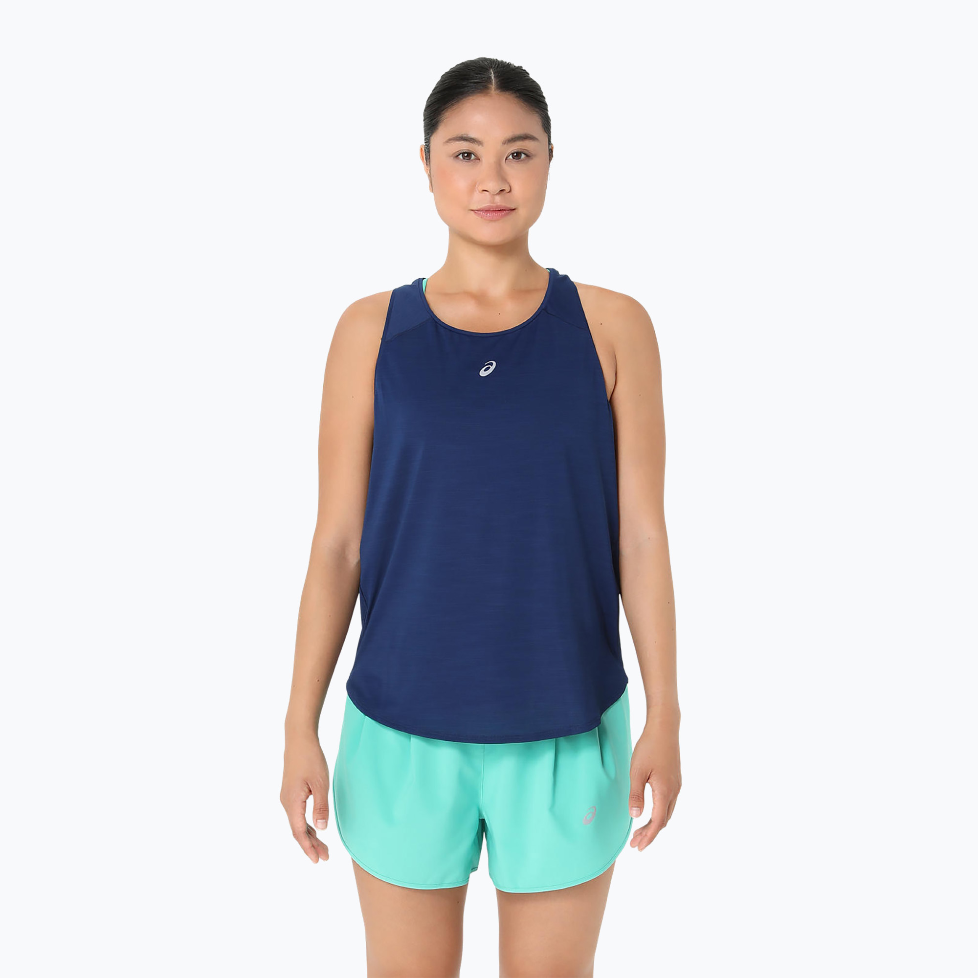 Koszulka do biegania damska ASICS Road Tank blue expanse 