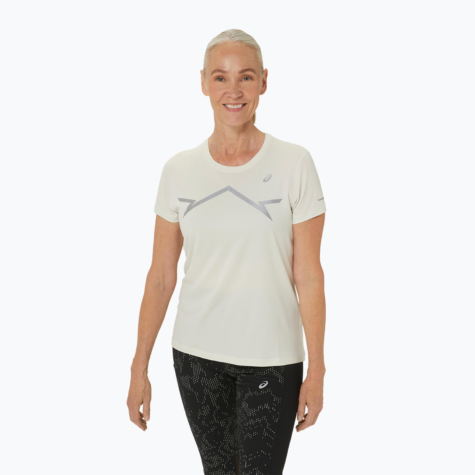 Koszulka do biegania damska ASICS Lite-Show birch 