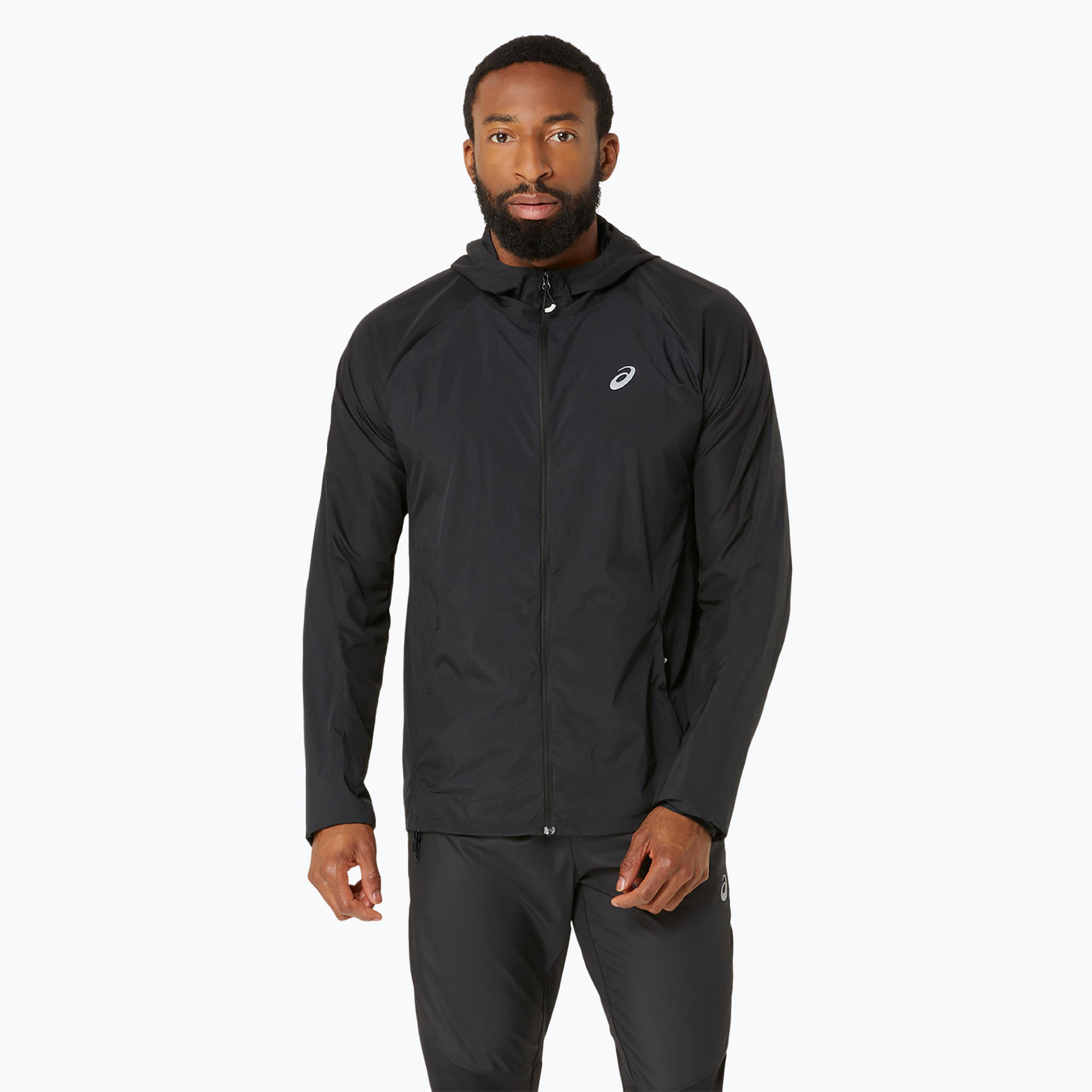 Kurtka do biegania męska ASICS Road Packable performance black 