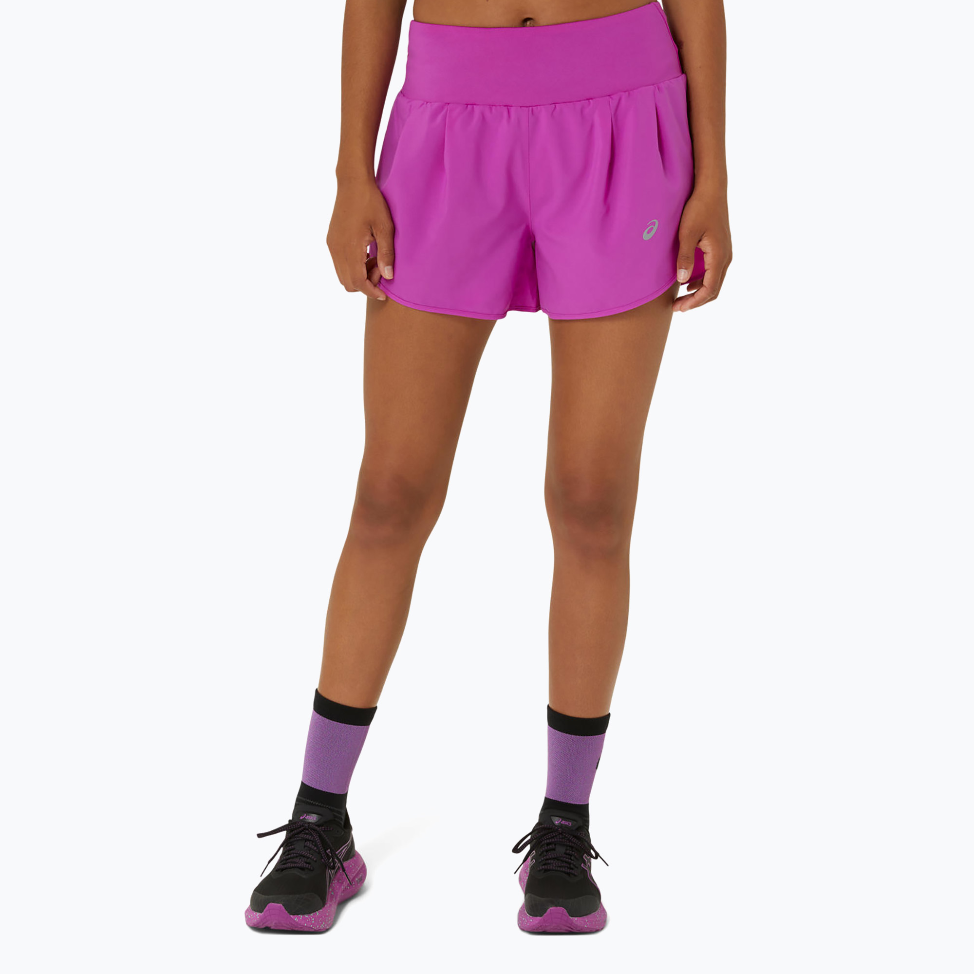 Spodenki do biegania damskie ASICS Road 3.5IN bold magenta 