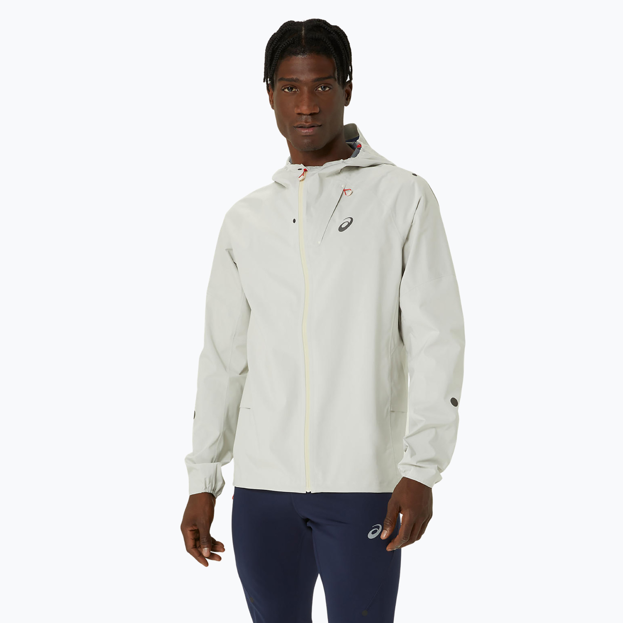 Kurtka do biegania męska ASICS Metarun Waterproof birch 