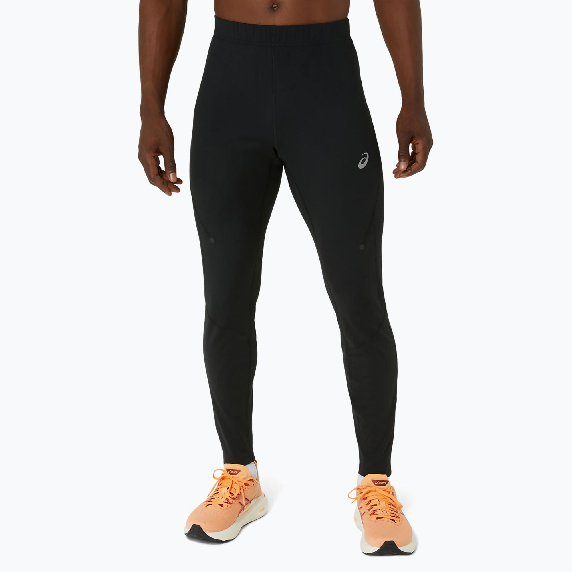 Legginsy do biegania męskie ASICS Road Winter performance black 