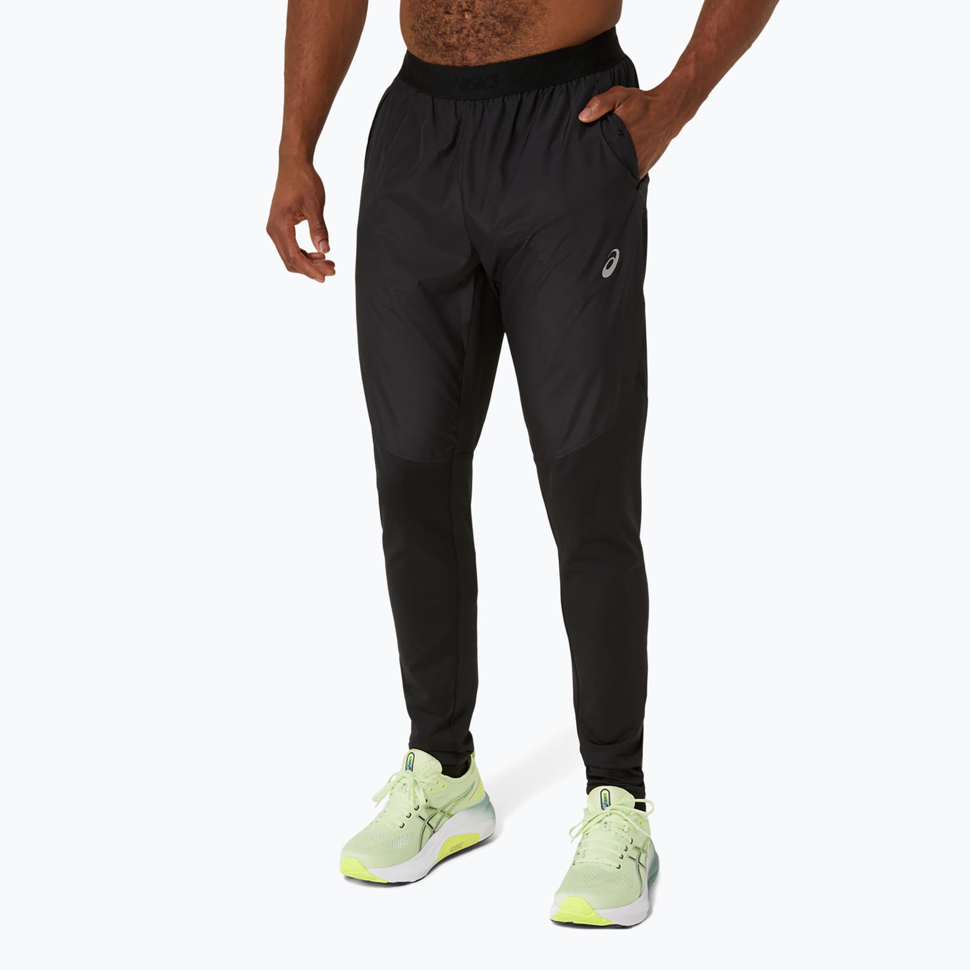 Spodnie do biegania męskie ASICS Road performance black 