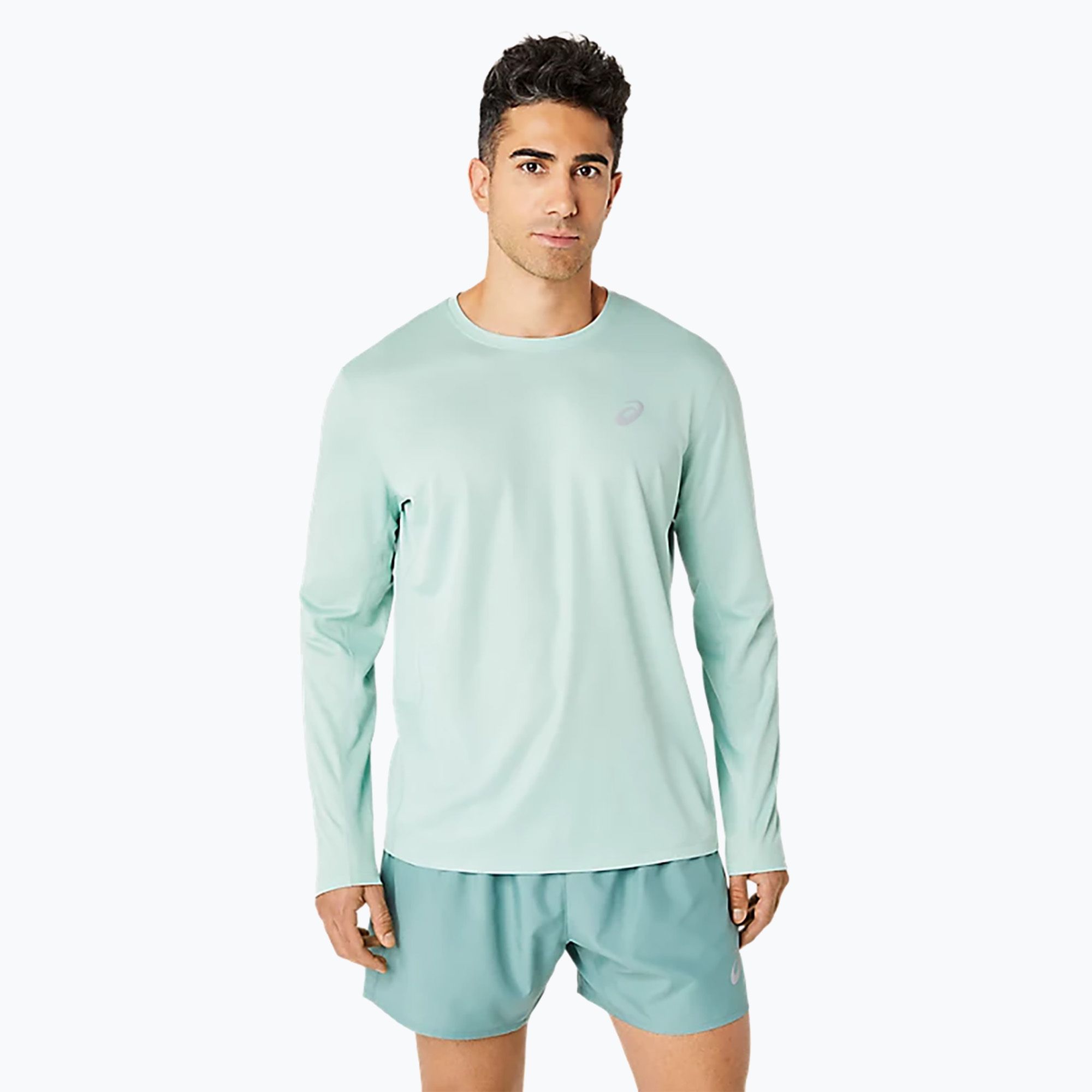 Longsleeve do biegania męski ASICS Core Top light celadon 