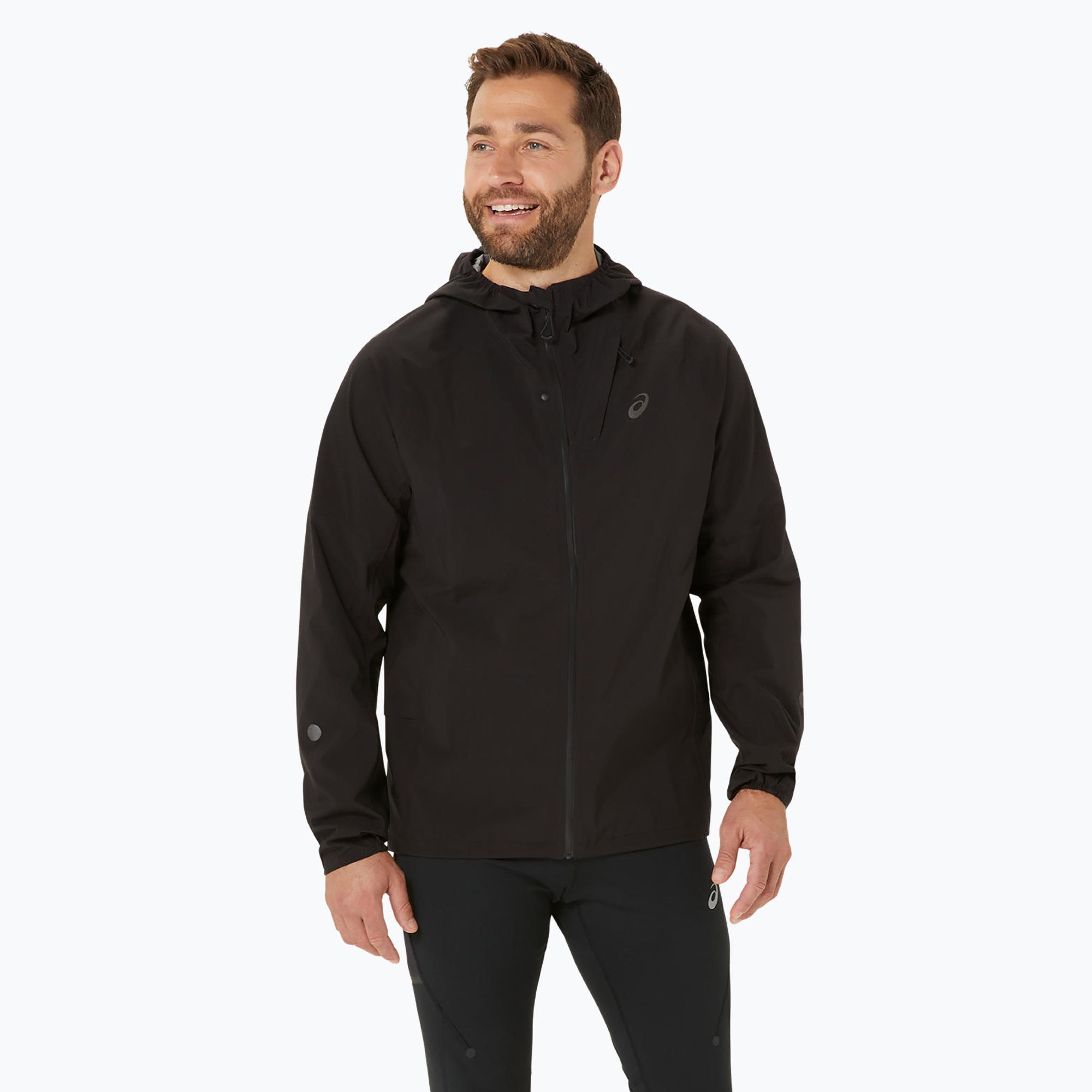 Kurtka do biegania męska ASICS Metarun Waterproof performance black 