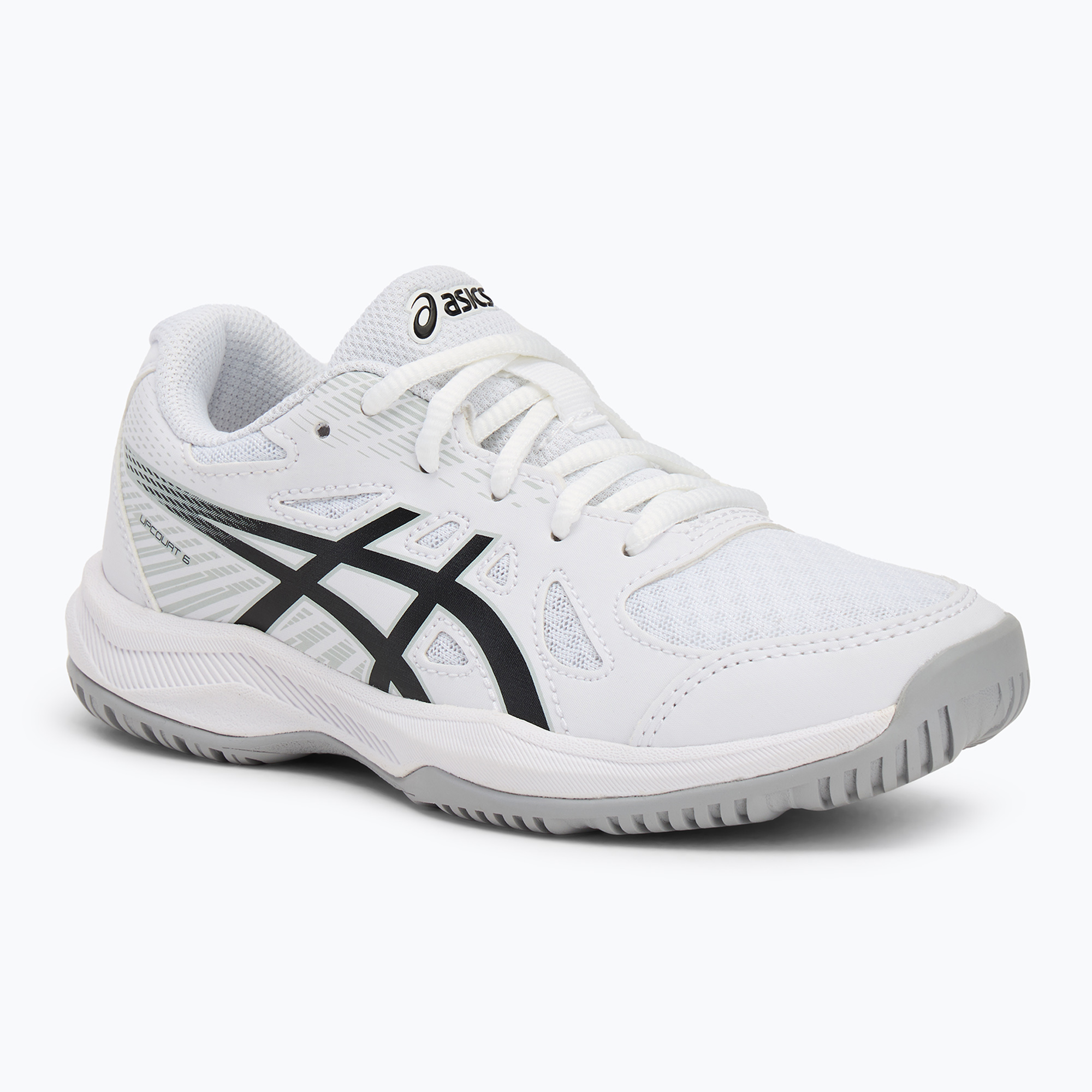 Buty dziecięce ASICS Upcourt 6 GS white/black 