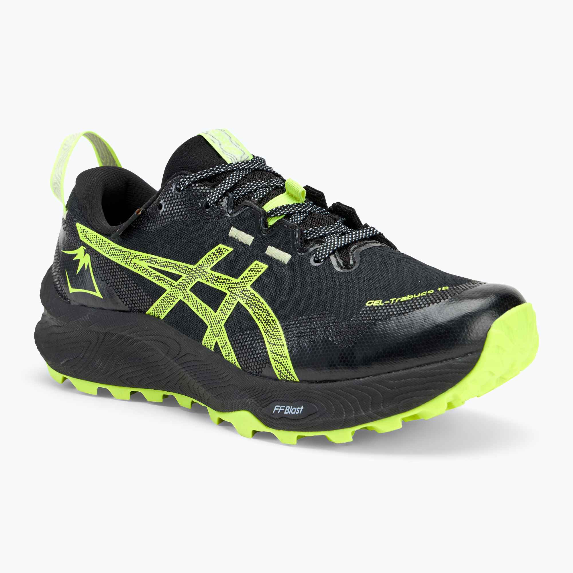 Buty do biegania męskie ASICS Gel-Trabuco 12 GTX black/safety yellow 