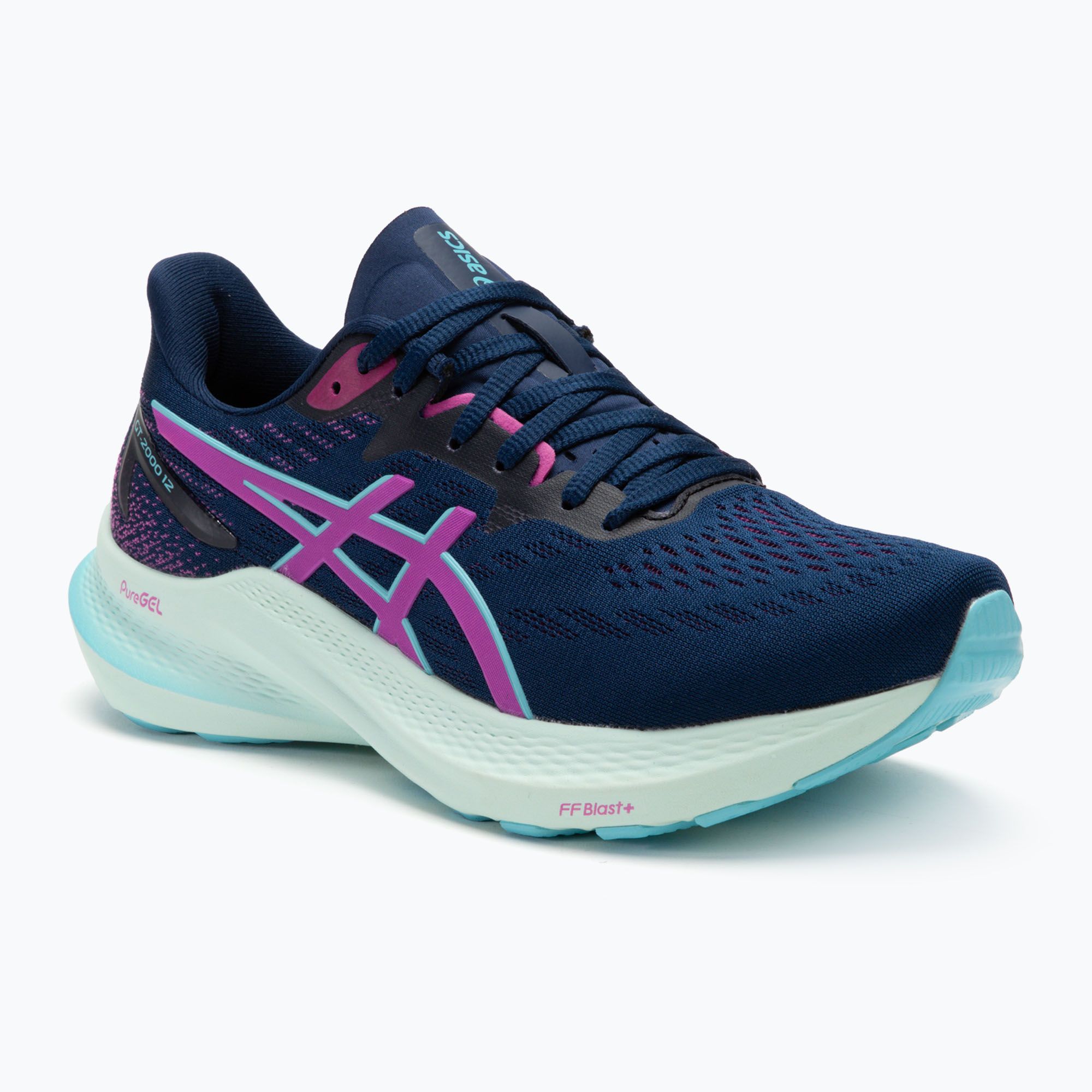 Buty do biegania damskie ASICS GT-2000 12 blue expanse/bold magenta 