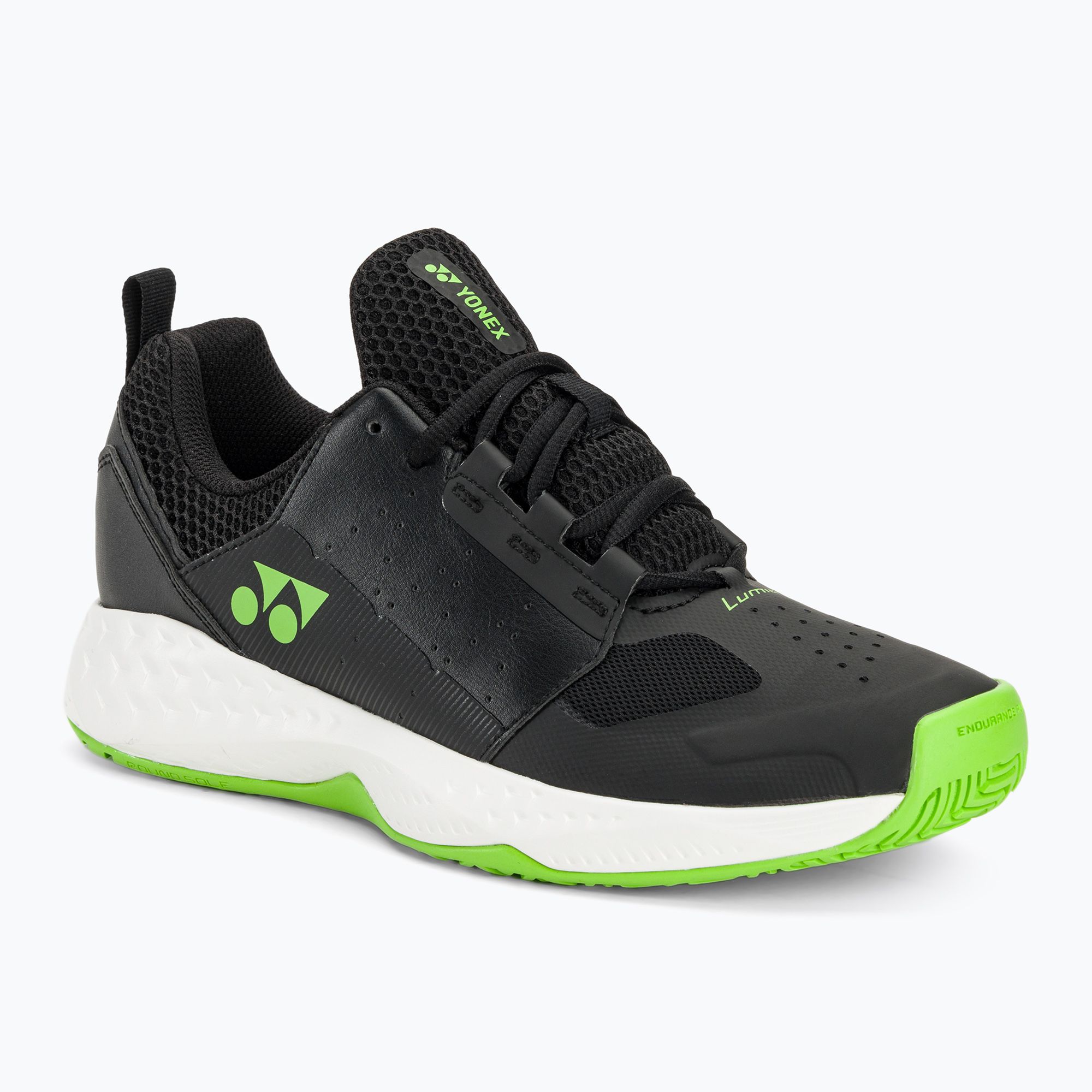 Buty do tenisa męskie YONEX Lumio 4 black/lime green 